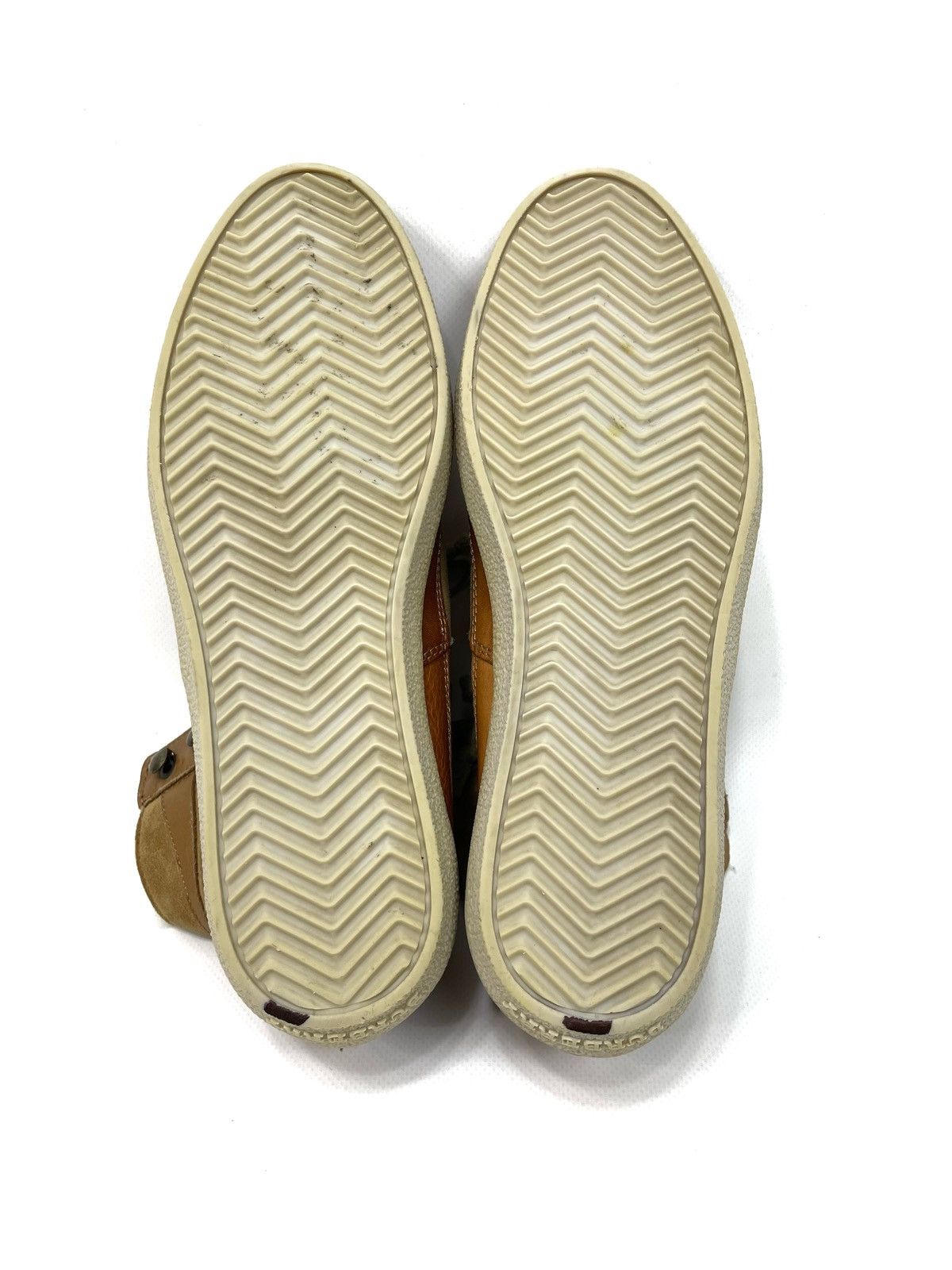 Burberry Burberry Archive Shearling-Lined Leather High-Top Sneakers Size US 8 / IT 38 - 13 Thumbnail