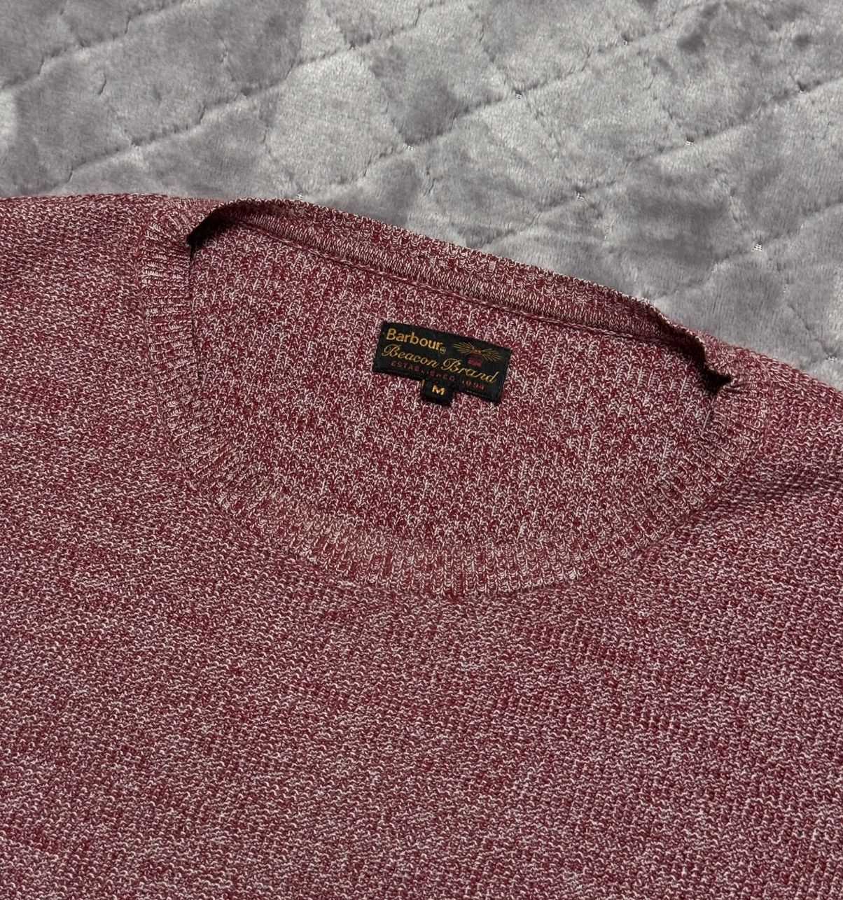 Barbour × Vintage Vintage Barbour Jumper Knit Crew Neck Sweater Size US M / EU 48-50 / 2 - 4 Thumbnail
