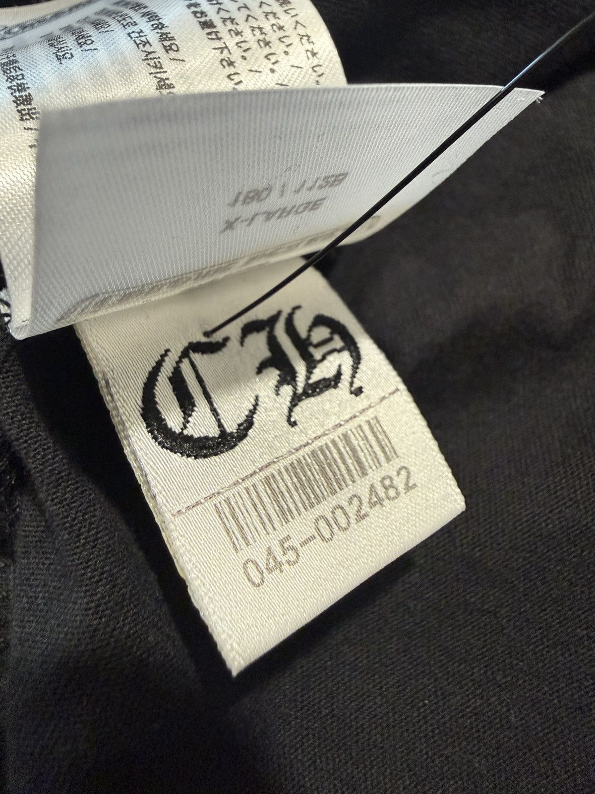 Chrome Hearts Chrome Hearts Long Sleeve XL With Fluorescent Green Size US XL / EU 56 / 4 - 4 Thumbnail