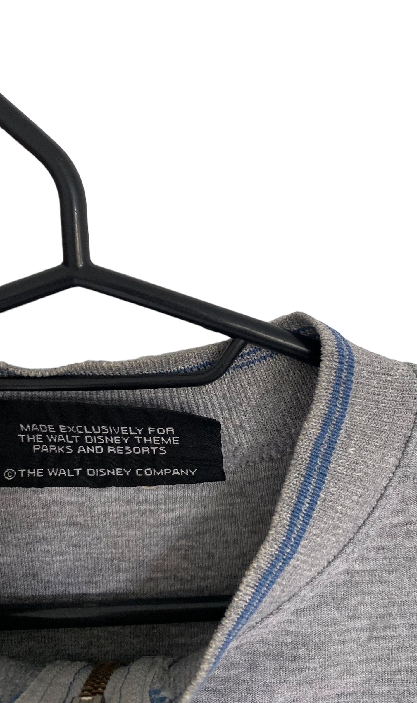 Disney × Vintage Disney 90s' vintage quarter zip tee Size US XL / EU 56 / 4 - 4 Thumbnail
