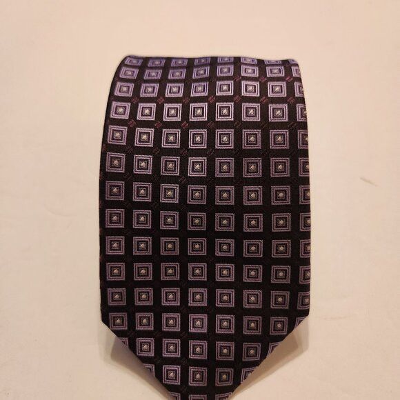 Joseph Abboud Joseph abboud men's new purple 100%silk tie 3 1/2" X 59" Size ONE SIZE - 1 Thumbnail
