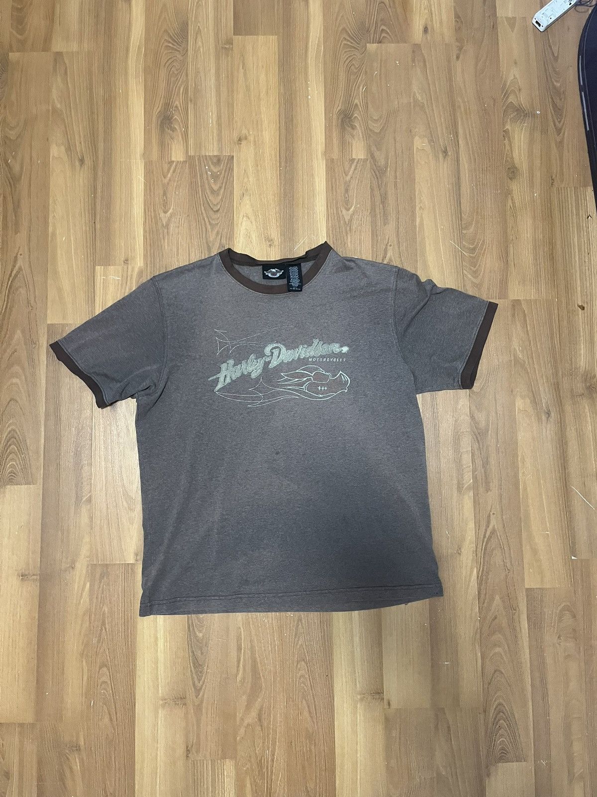 Harley Davidson Vintage Brown harley davidson tee Size US L / EU 52-54 / 3 - 2 Thumbnail