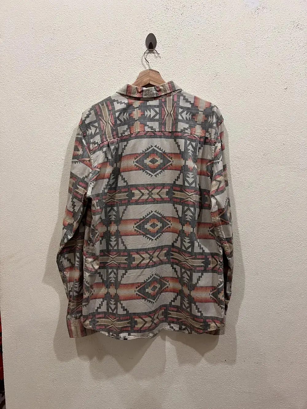 Japanese Brand × Native On The Byas American Navajo Shirt Button Up 👕 Size US M / EU 48-50 / 2 - 6 Thumbnail