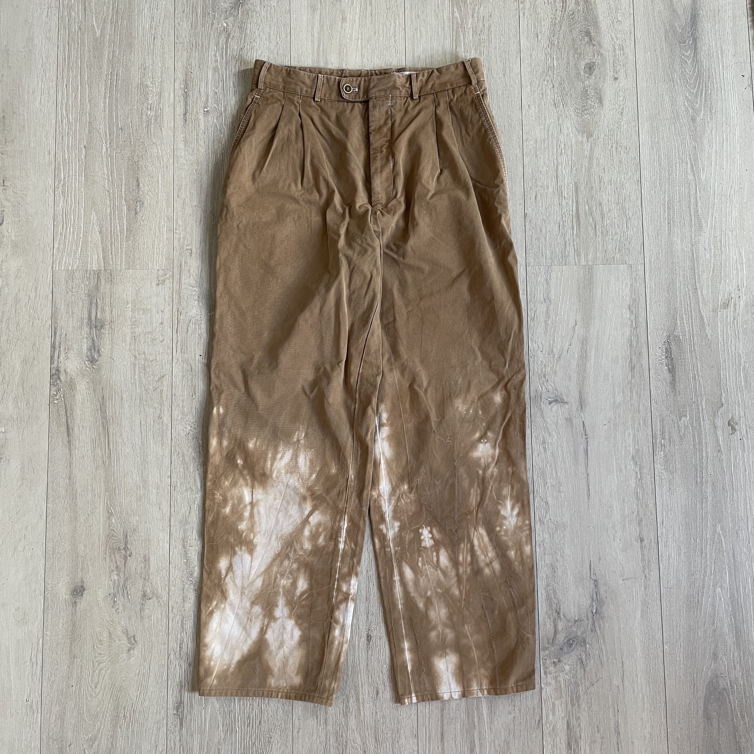 Alexander McQueen Alexander McQueen SS10 bleached chinos Size US 30 / EU 46 - 1 Thumbnail
