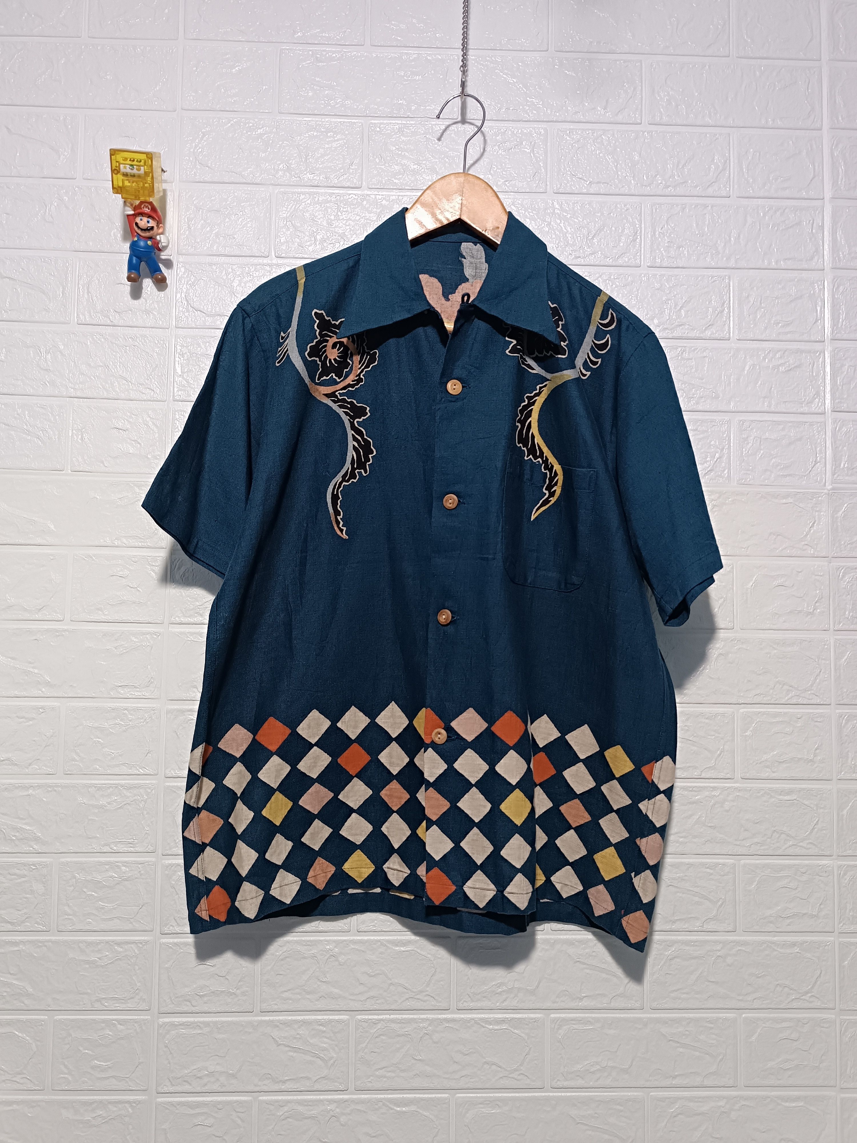 Japanese Brand Vintage Art Karakuri Tamashii Shirt Size US L / EU 52-54 / 3 - 1 Thumbnail