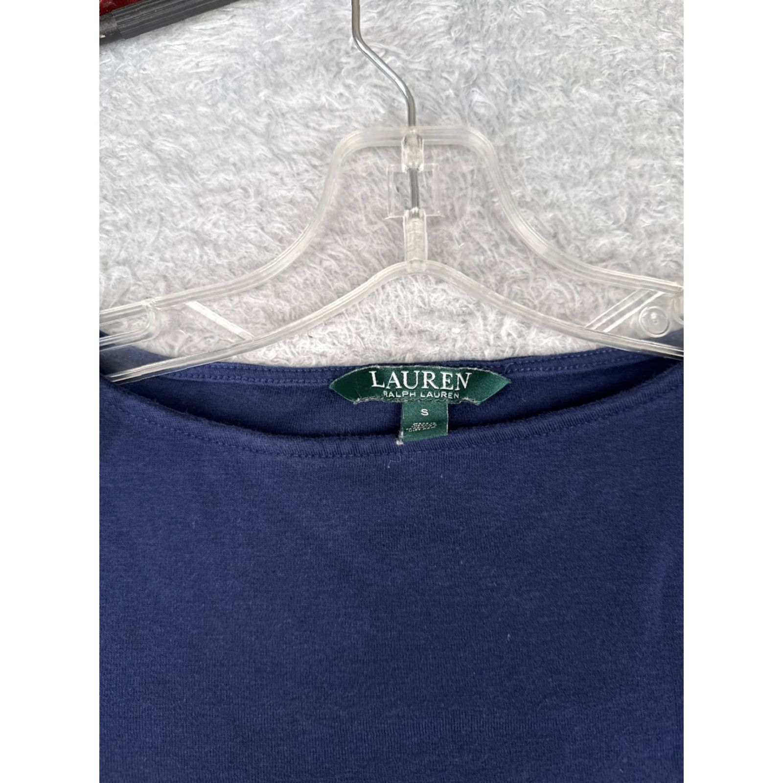 Ralph Lauren VINTAGE Lauren Ralph Lauren Shirt Women Small Blue Cotton Logo 90s Casual Size S / US 4 / IT 40 - 6 Thumbnail