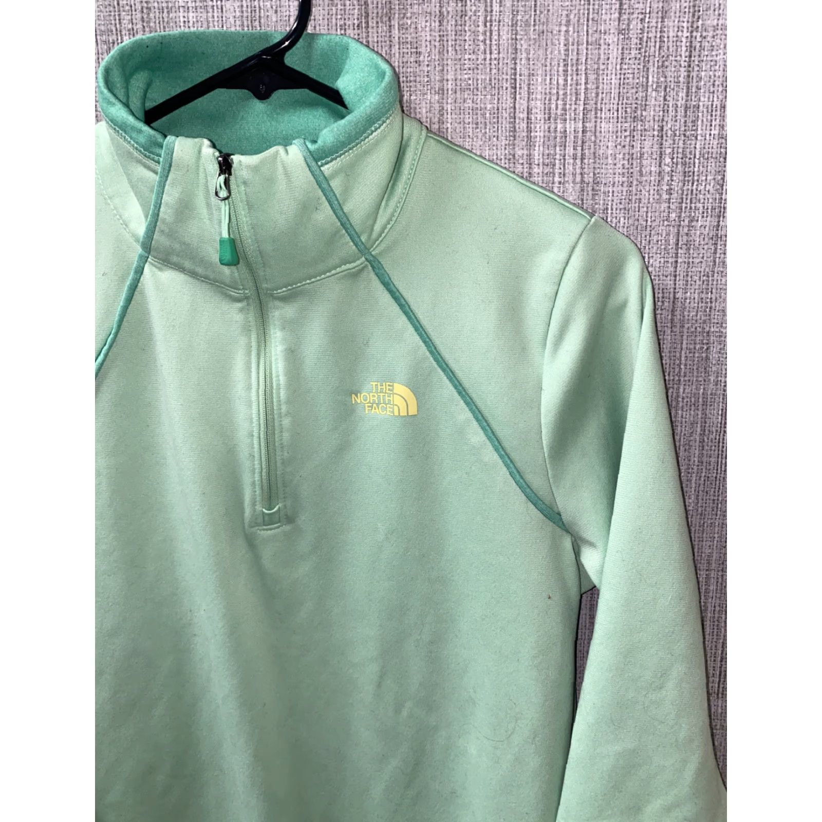 The North Face The North Face Womens 1/2 Zip Pullover Jacket M Green Casual Jacket Womens 1/2 Zip Fall Winter Regular Size M Size M / US 6-8 / IT 42-44 - 2 Thumbnail