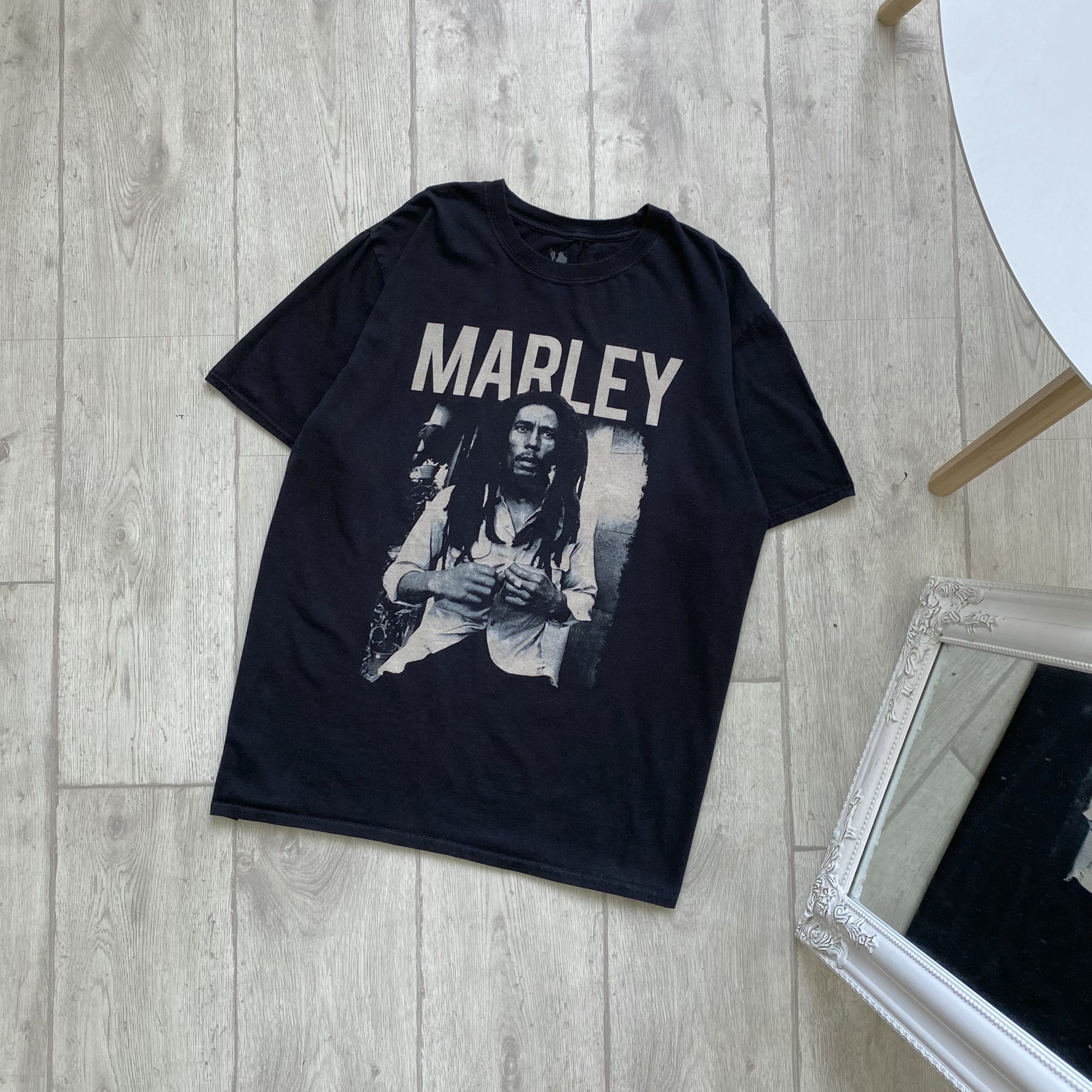 Bob Marley Vintage 00s Bob Marley Big logo Zion Tee Band tees Size US XL / EU 56 / 4 - 1 Thumbnail