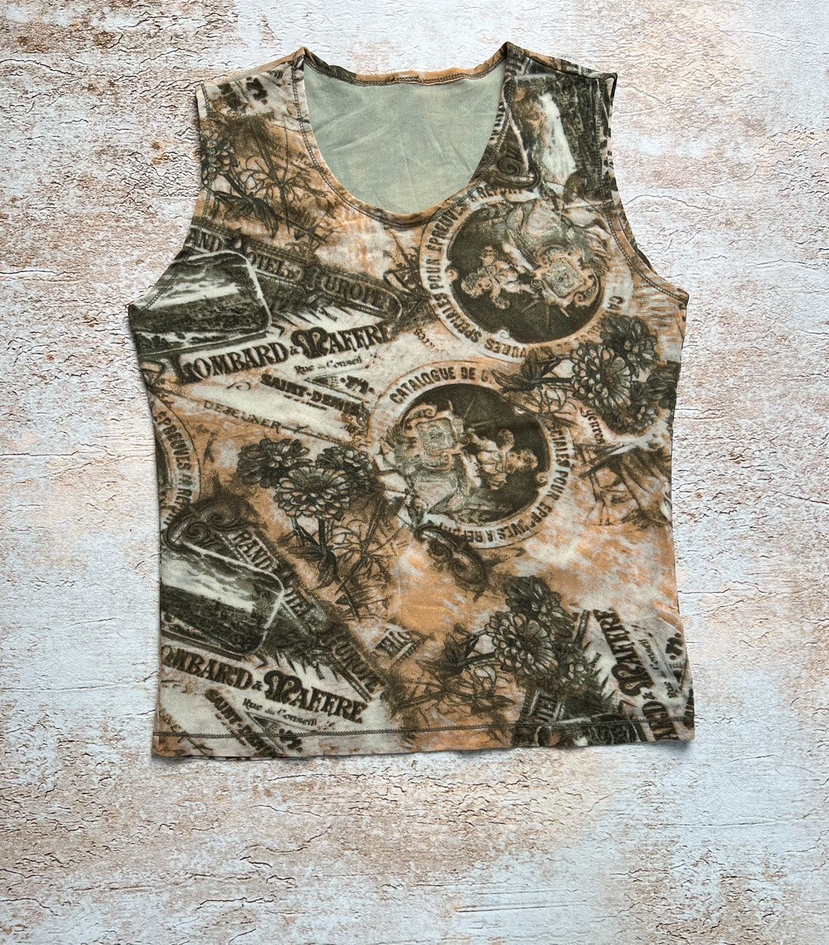 Jean Paul Gaultier Vintage antique mesh tank top like gaultier Size M / US 6-8 / IT 42-44 - 2 Thumbnail