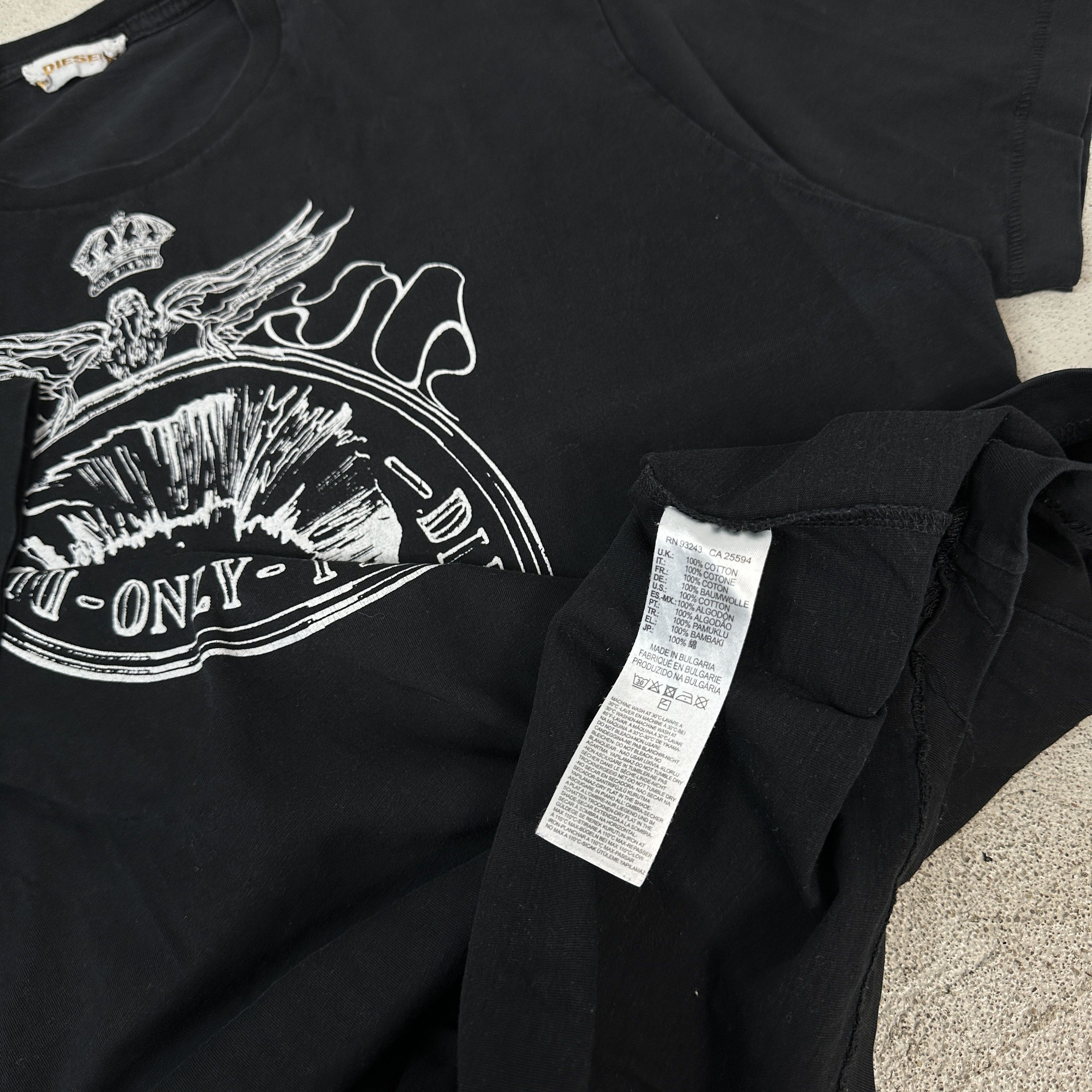 Diesel × Vintage Vintage Diesel T-shirt Size US L / EU 52-54 / 3 - 4 Thumbnail