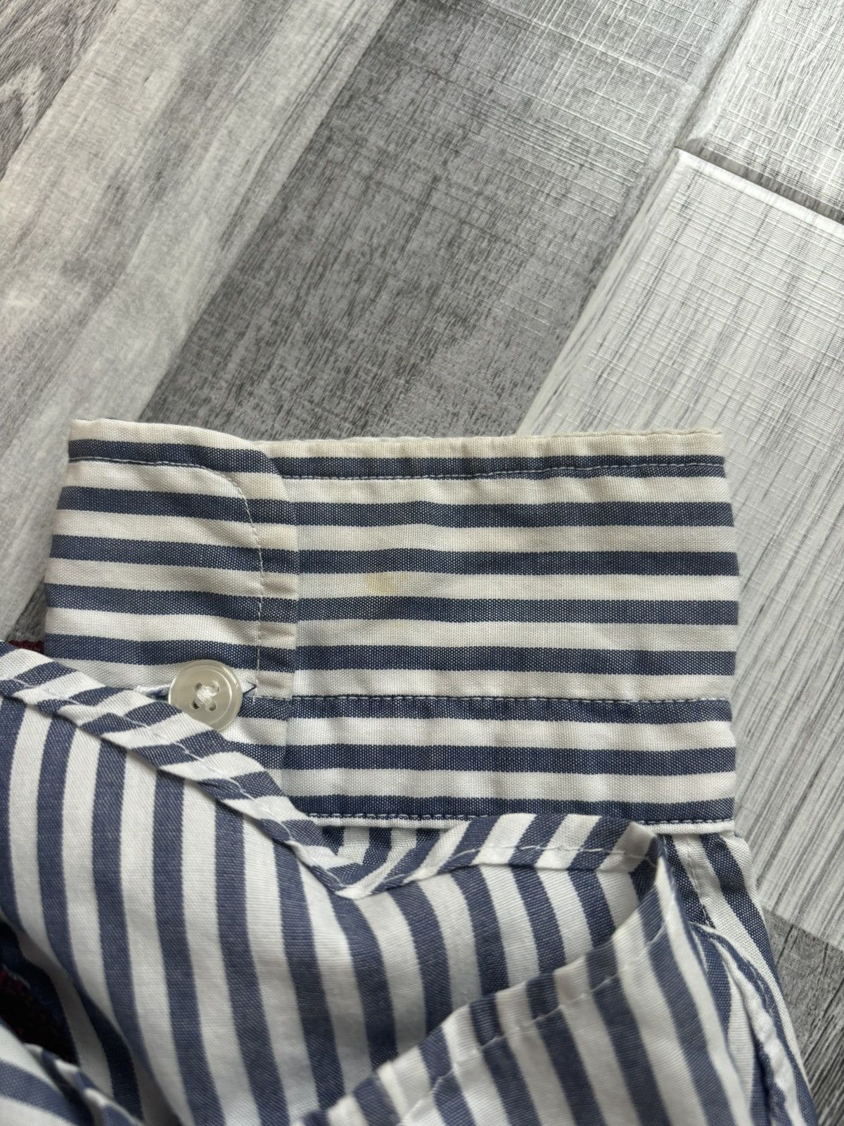 Geoffrey B. Small Geoffrey B. Small Knit Bengal Stripe V-Neck Sweater Shirt Size US M / EU 48-50 / 2 - 8 Thumbnail