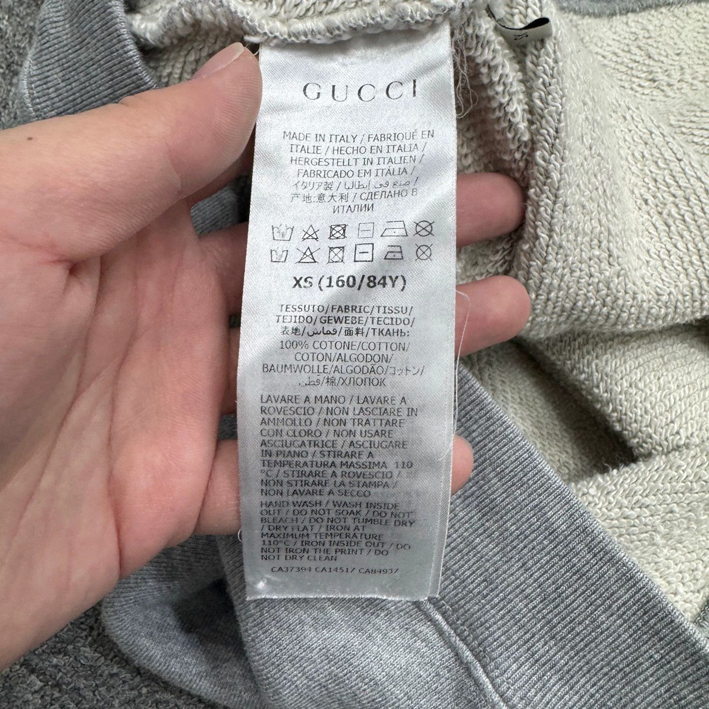 Gucci Gucci logo print hoodie xs Size XS / US 0-2 / IT 36-38 - 3 Thumbnail
