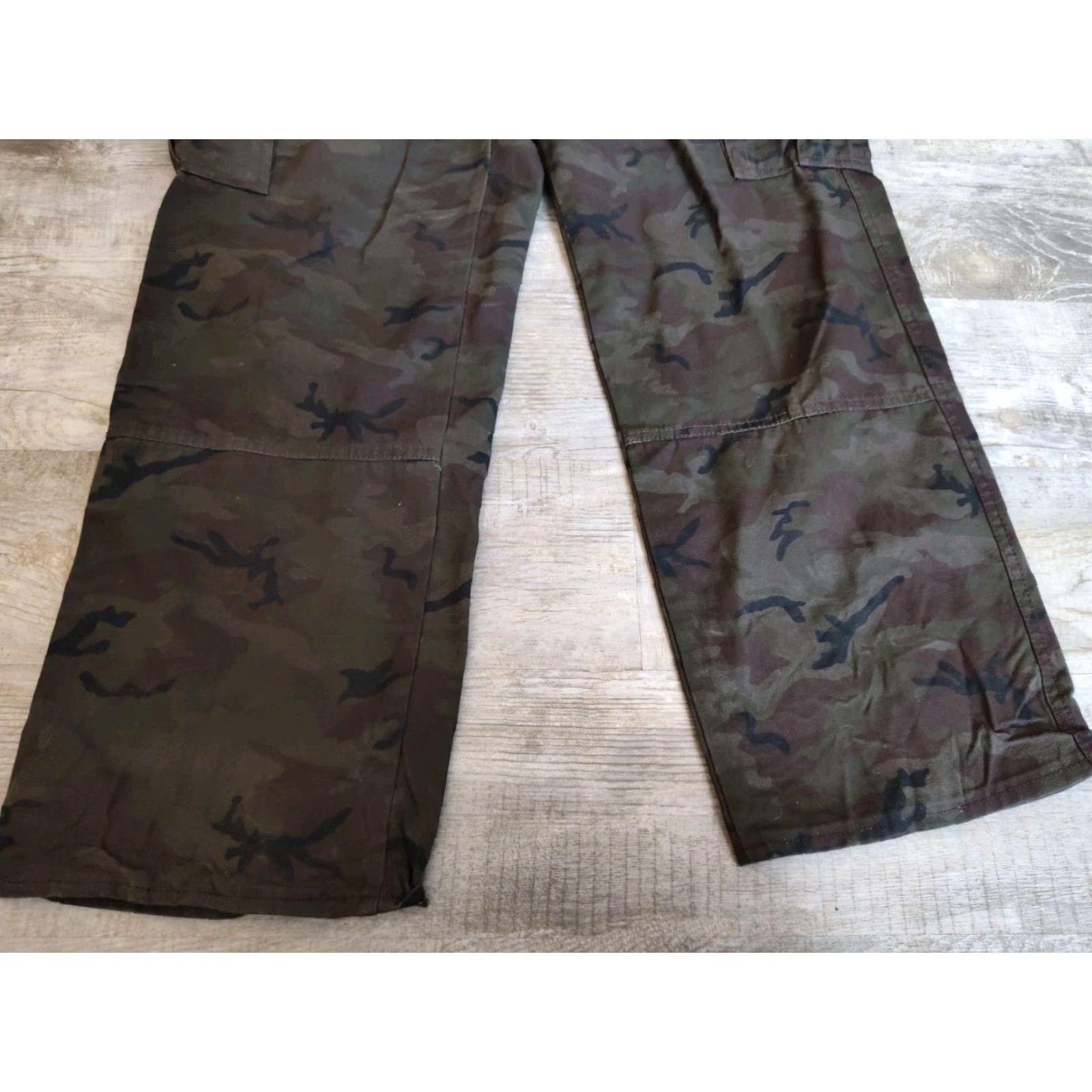 Vintage Guide Gear Cargo Pants Mens 34x28 Green Camo Tactical Hunting Outdoor Cotton Size US 34 / EU 50 - 2 Thumbnail