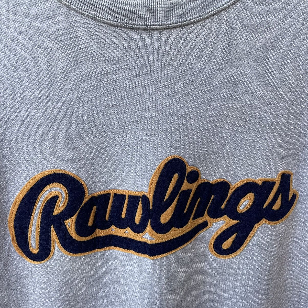 Japanese Brand × Vintage 🔥🔥🇯🇵Vintage Rawlings Big Logo Sweatshirts Size US S / EU 44-46 / 1 - 4 Thumbnail