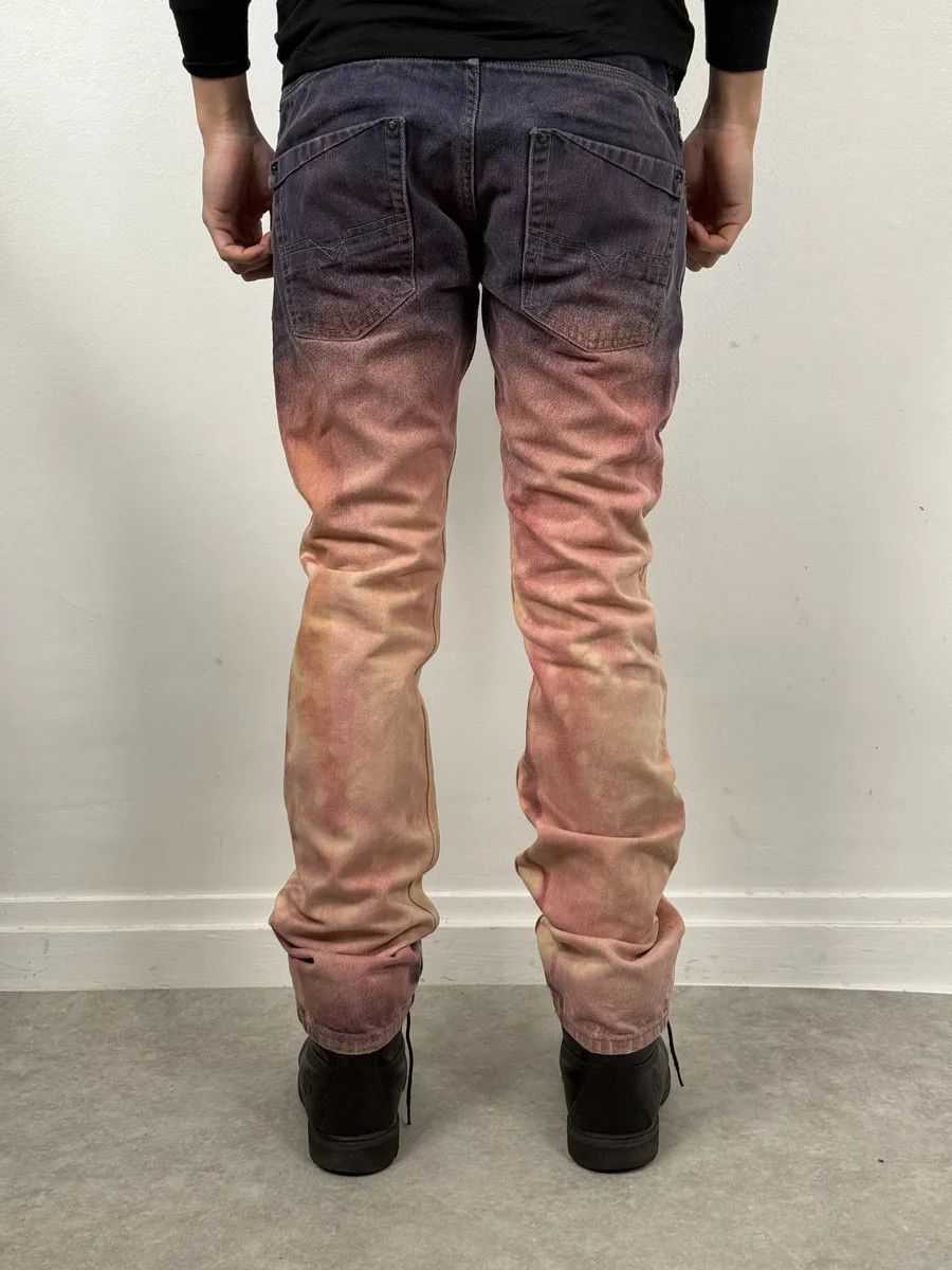 Diesel Diesel Slim Bleached Sunset Purple Denim Jeans Size US 32 / EU 48 - 4 Thumbnail