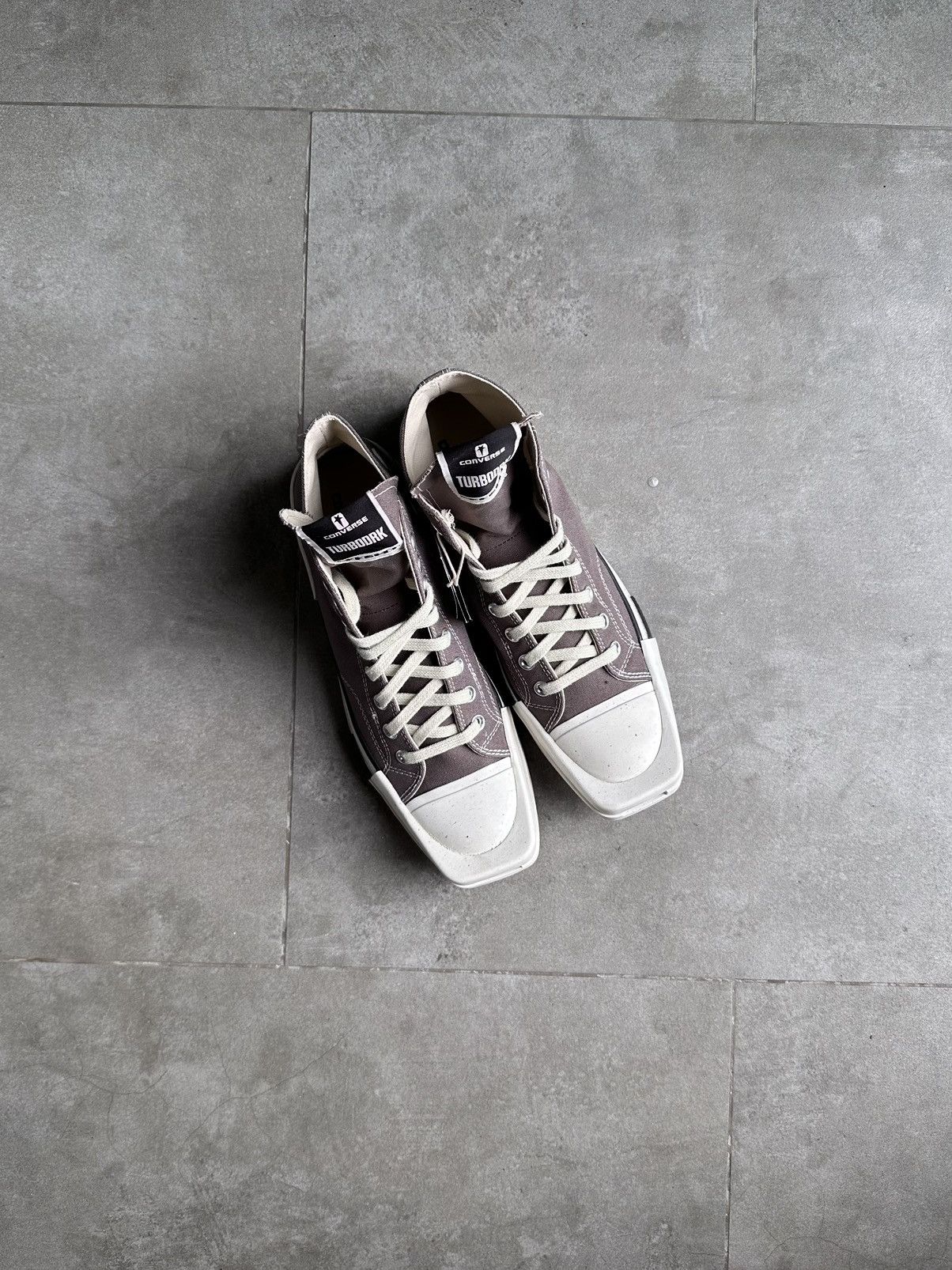 Rick Owens Rick Owens DRKSTAR HI Converse Size US 10 / EU 43 - 10 Thumbnail