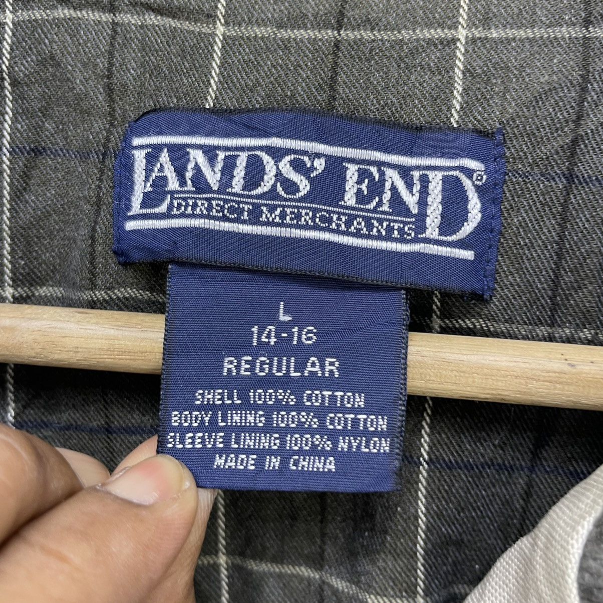 Lands' End 💥Vintage Lands End Safari Duck Canvas Jacket Size M / US 6-8 / IT 42-44 - 12 Thumbnail