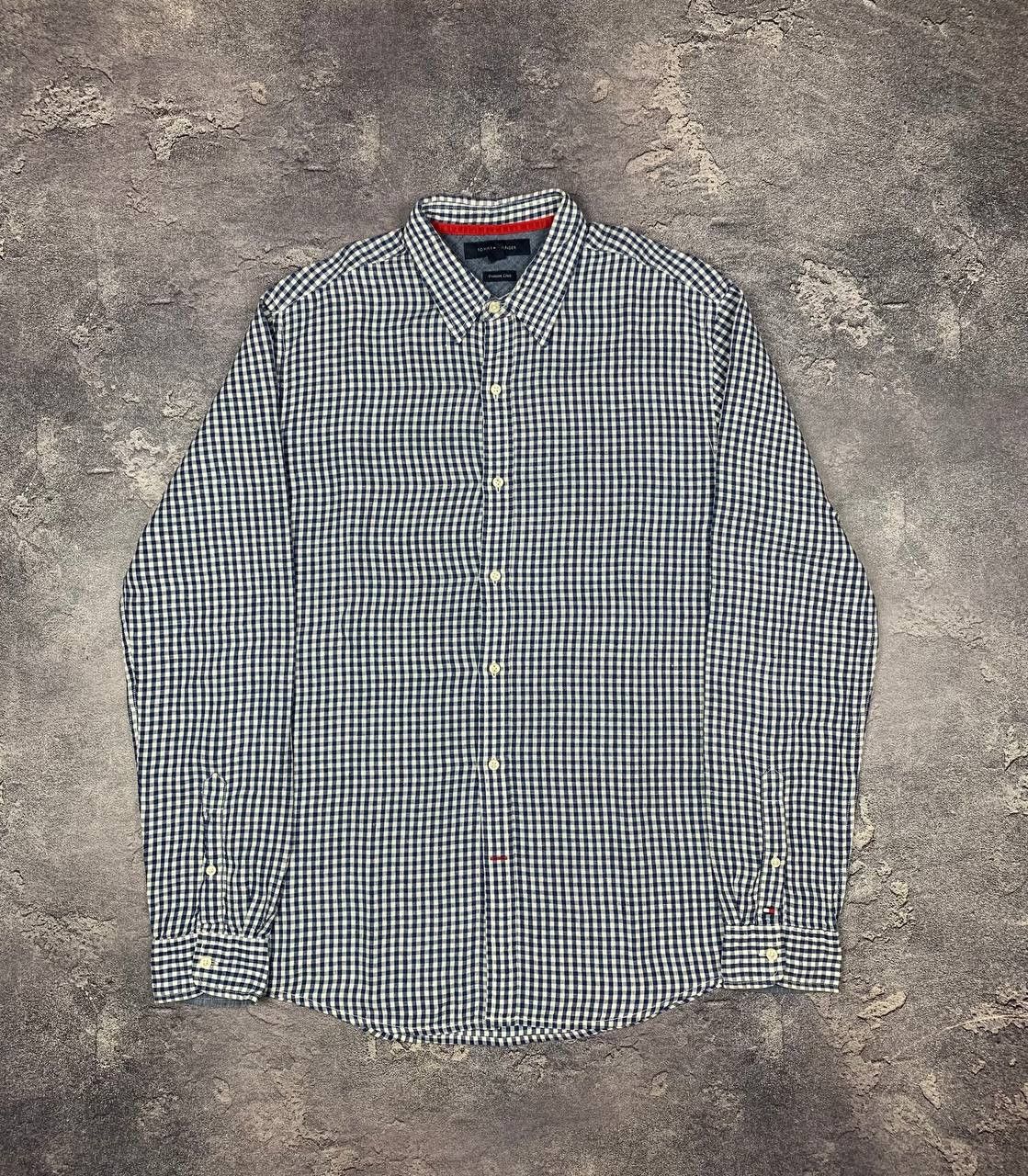 Tommy Hilfiger Tommy Hilfiger Men’s Shirt Size M Blue Checkered Size US M / EU 48-50 / 2 - 1 Thumbnail