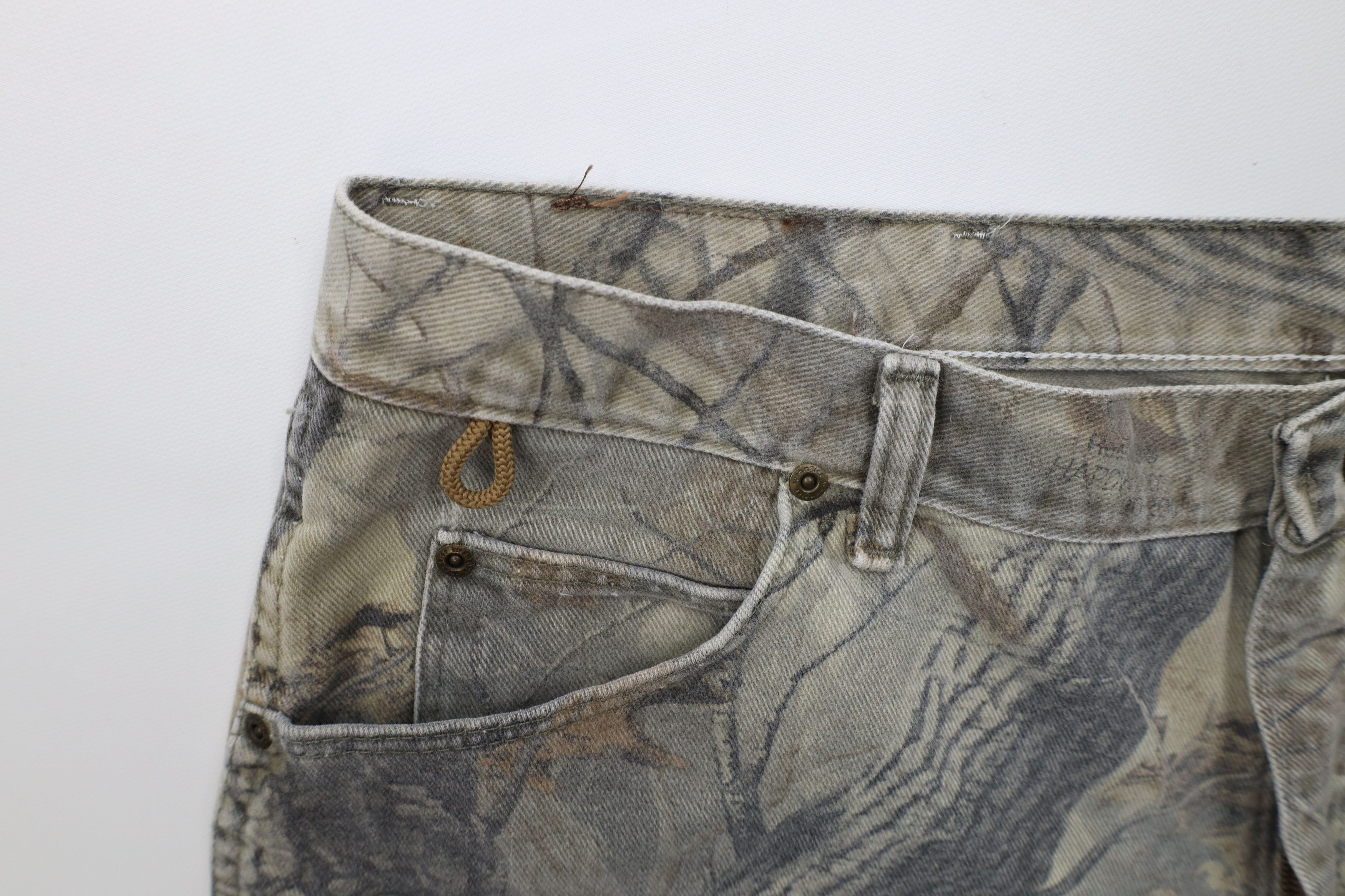 Vintage × Wrangler Vintage 90s Wrangler Distressed Realtree Camouflage Jeans Size US 38 / EU 54 - 10 Thumbnail