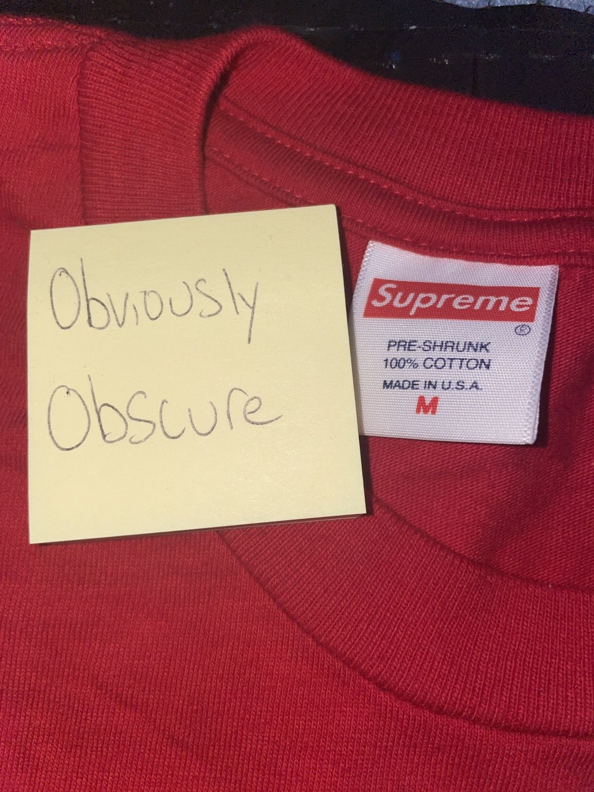 Supreme × Vintage Supreme Banner T Shirt Size US M / EU 48-50 / 2 - 3 Thumbnail