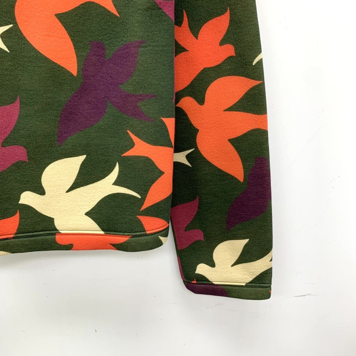 Valentino Valentino Dark Green Dove Long Sleeve Sweatshirt K26WX Size XL / US 12-14 / IT 48-50 - 4 Thumbnail