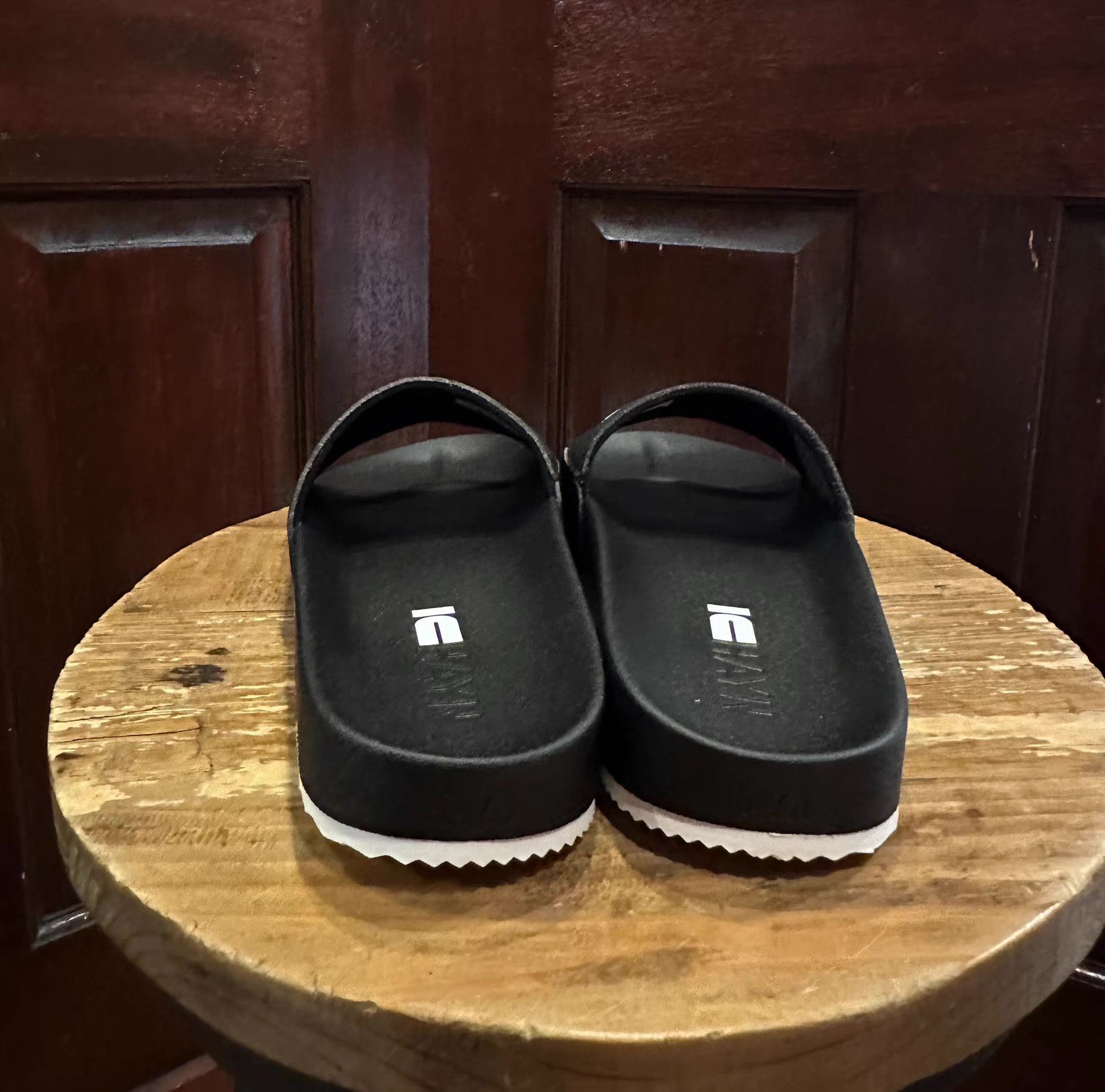 Undercover UNDERCOVER 'CHAOS/BALANCE' Printed Slides Ｑ25 Size US 7 / EU 40 - 4 Thumbnail