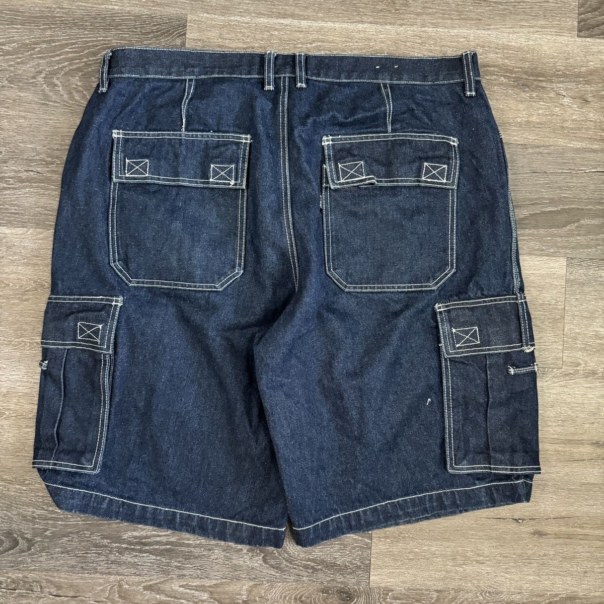 JNCO × Japanese Brand × Vintage Vintage Y2K Vibes baggy wide leg cargo shorts Size US 40 / EU 56 - 2 Thumbnail