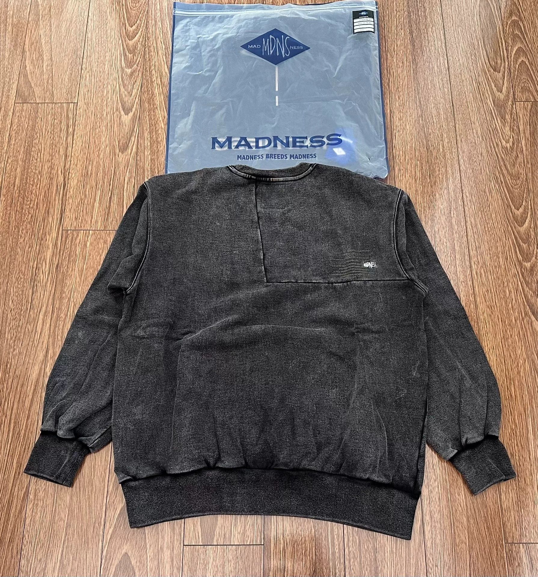 Madness MADNESS WASHED PRINT SWEATER Size US M / EU 48-50 / 2 - 2 Thumbnail