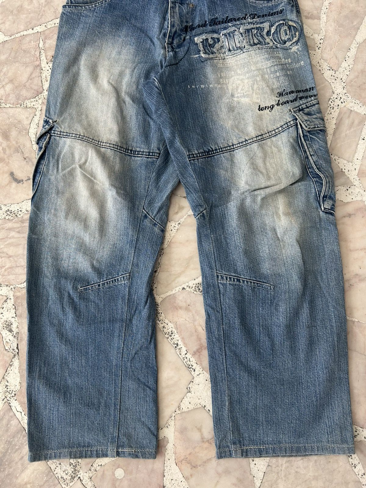 Other Piko Denim Cargo Y2K Pants Size US 30 / EU 46 - 4 Thumbnail