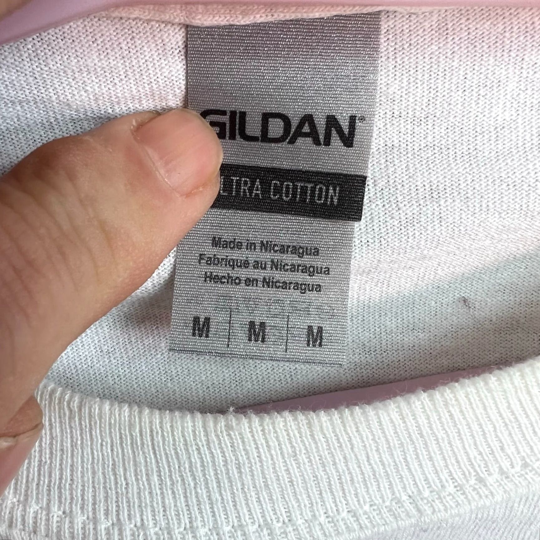 Gildan VINTAGE? No. Pack Of 3 Gildan Mens Crew Neck Long Sleeve Casual Gray White T-Shirts Size M Size US M / EU 48-50 / 2 - 3 Thumbnail
