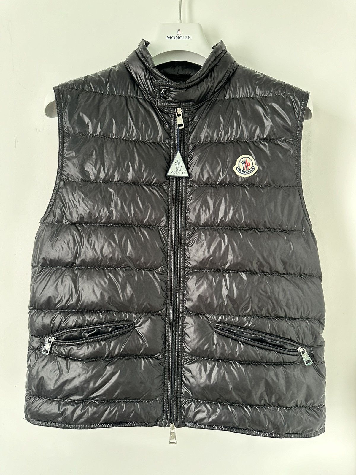 image of Moncler Vest in Black, Men's (Size Small)