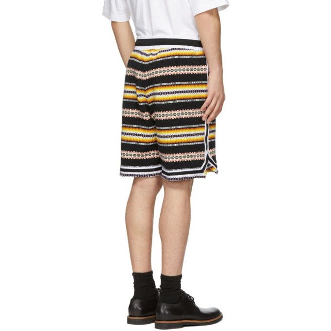 John Elliott o1mle0225 Cotton Jacquard Drawstring Short Size US 30 / EU 46 - 4 Thumbnail