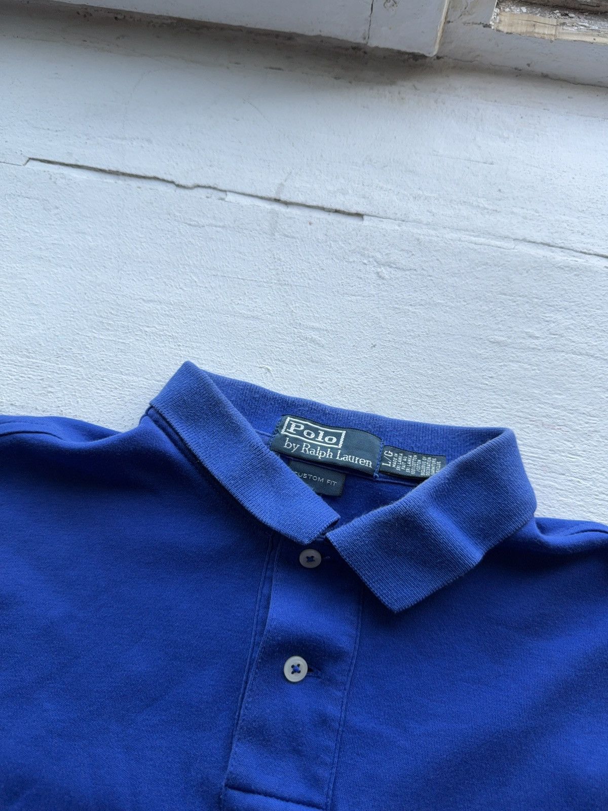 Polo Ralph Lauren Vintage 90s Retro Polo Ralph Lauren Basic Logo Polos Y2K Size US L / EU 52-54 / 3 - 5 Thumbnail