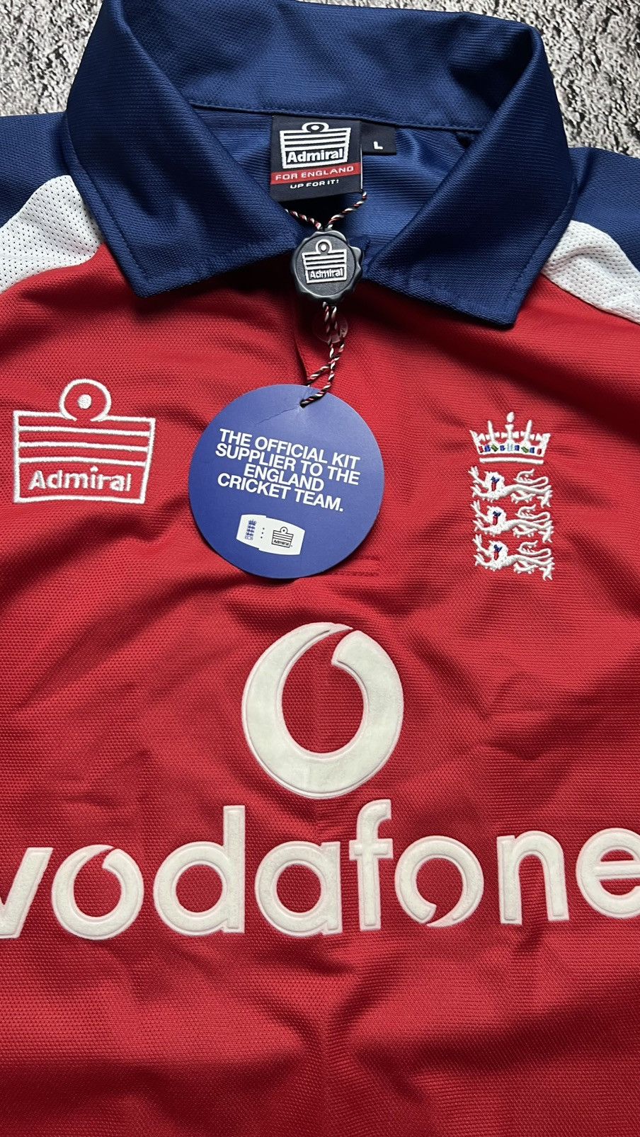 Other 2000’s Y2K NWT England national cricket team admiral jersey Size US L / EU 52-54 / 3 - 4 Thumbnail