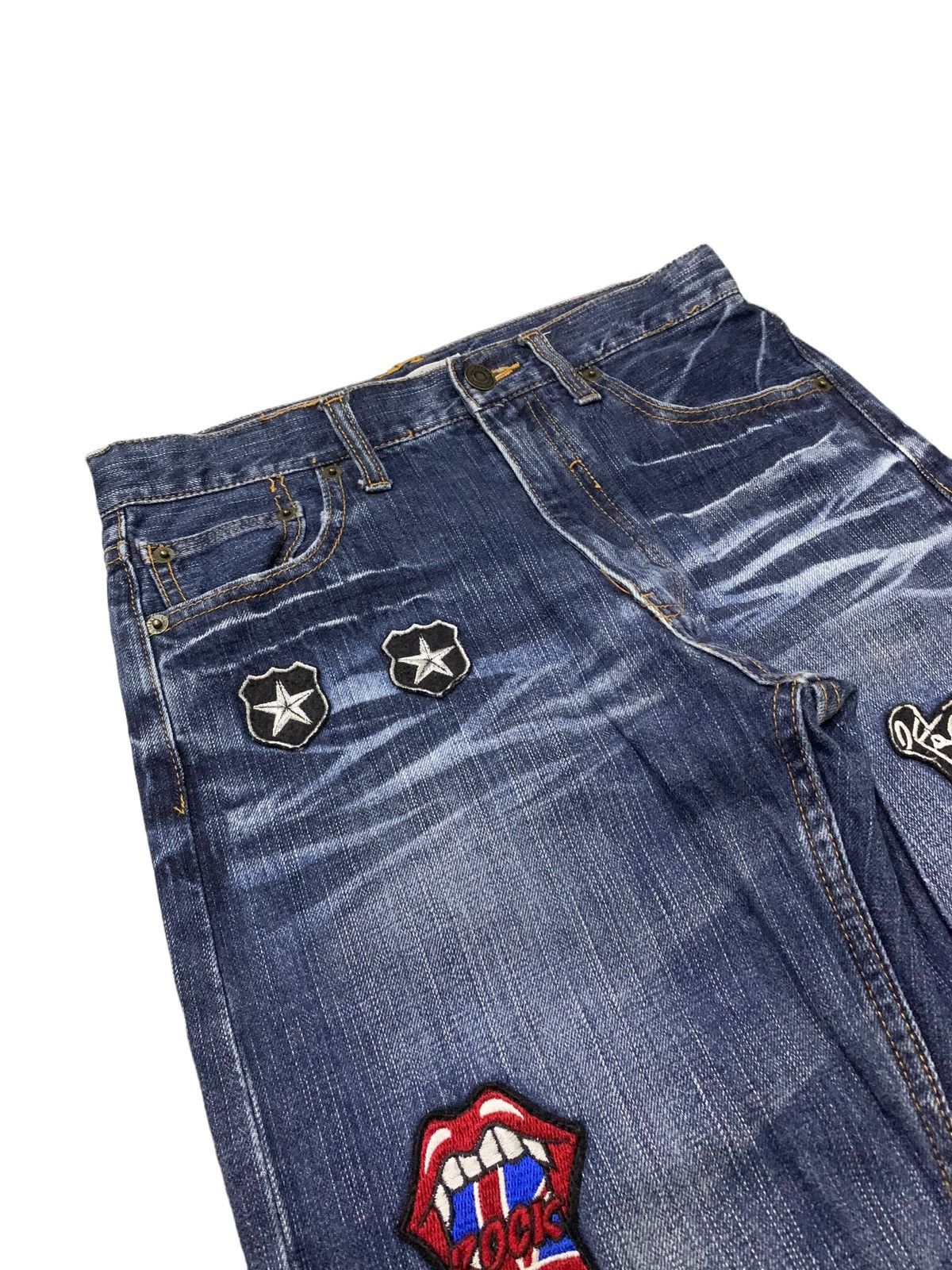 If Six Was Nine Limited Patch Logo Design By Sirmione Denim Size US 26 / EU 42 - 9 Thumbnail