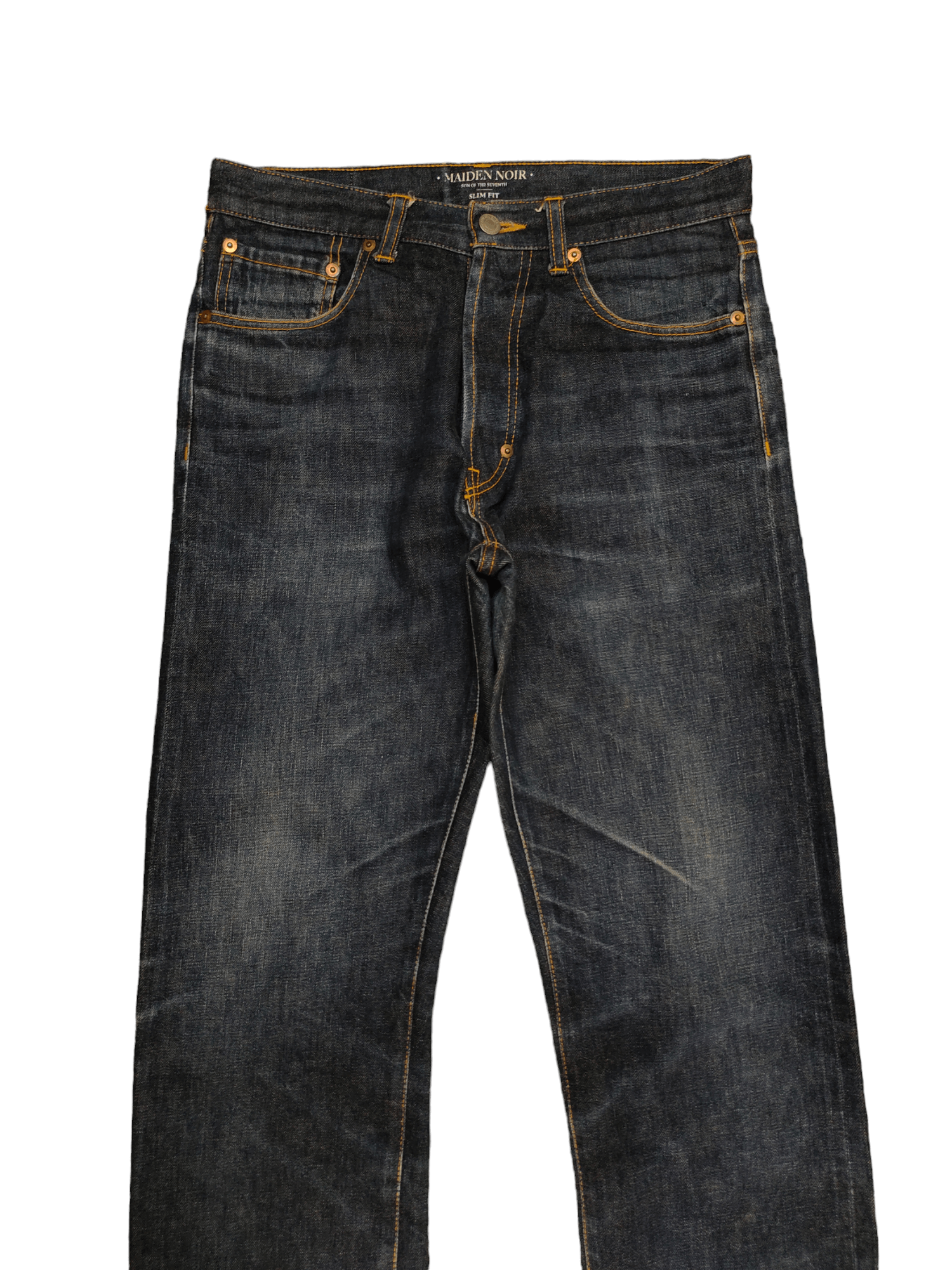 Helmut Lang Maiden Noir Japan Slim Fit Selvedge Jeans Helmut Lang Style Size US 30 / EU 46 - 2 Thumbnail