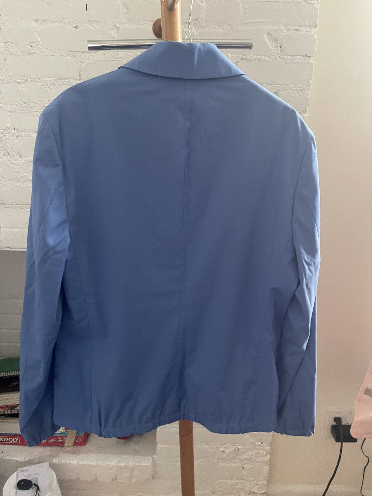 Paul Smith Cornflower Blue Wool Shirt Jacket Size US L / EU 52-54 / 3 - 3 Thumbnail