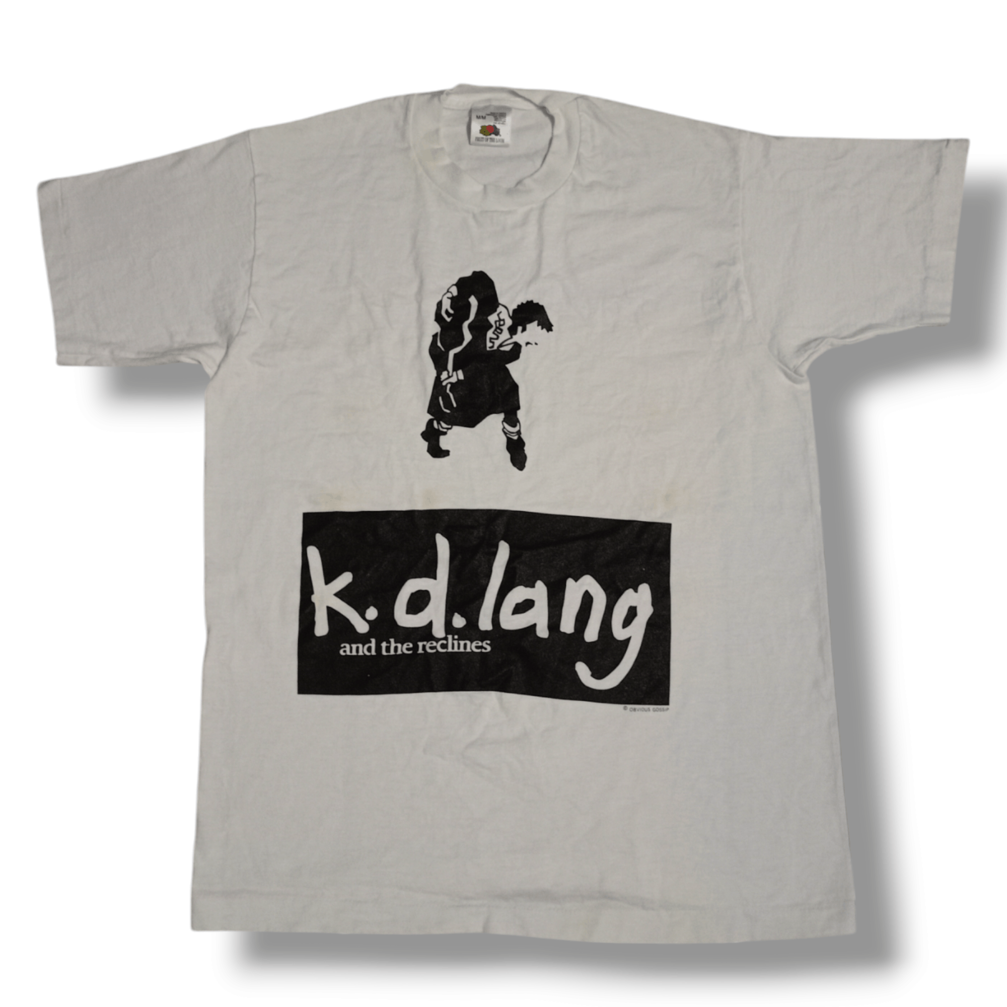 Band Tees × Vintage Vintage k.d lang and the reclines band t shirt Size US M / EU 48-50 / 2 - 1 Thumbnail