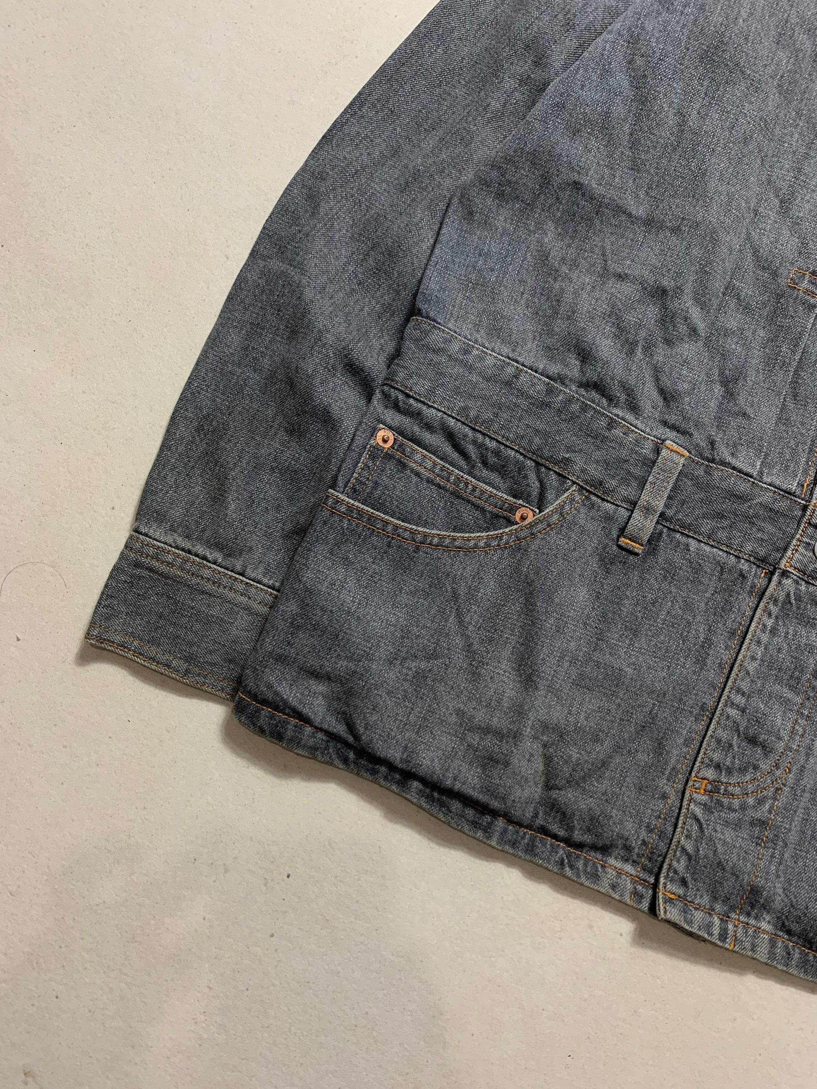 Final Home Final Home Selvedge Jacket by Issey Miyake 2000s Size US M / EU 48-50 / 2 - 5 Thumbnail