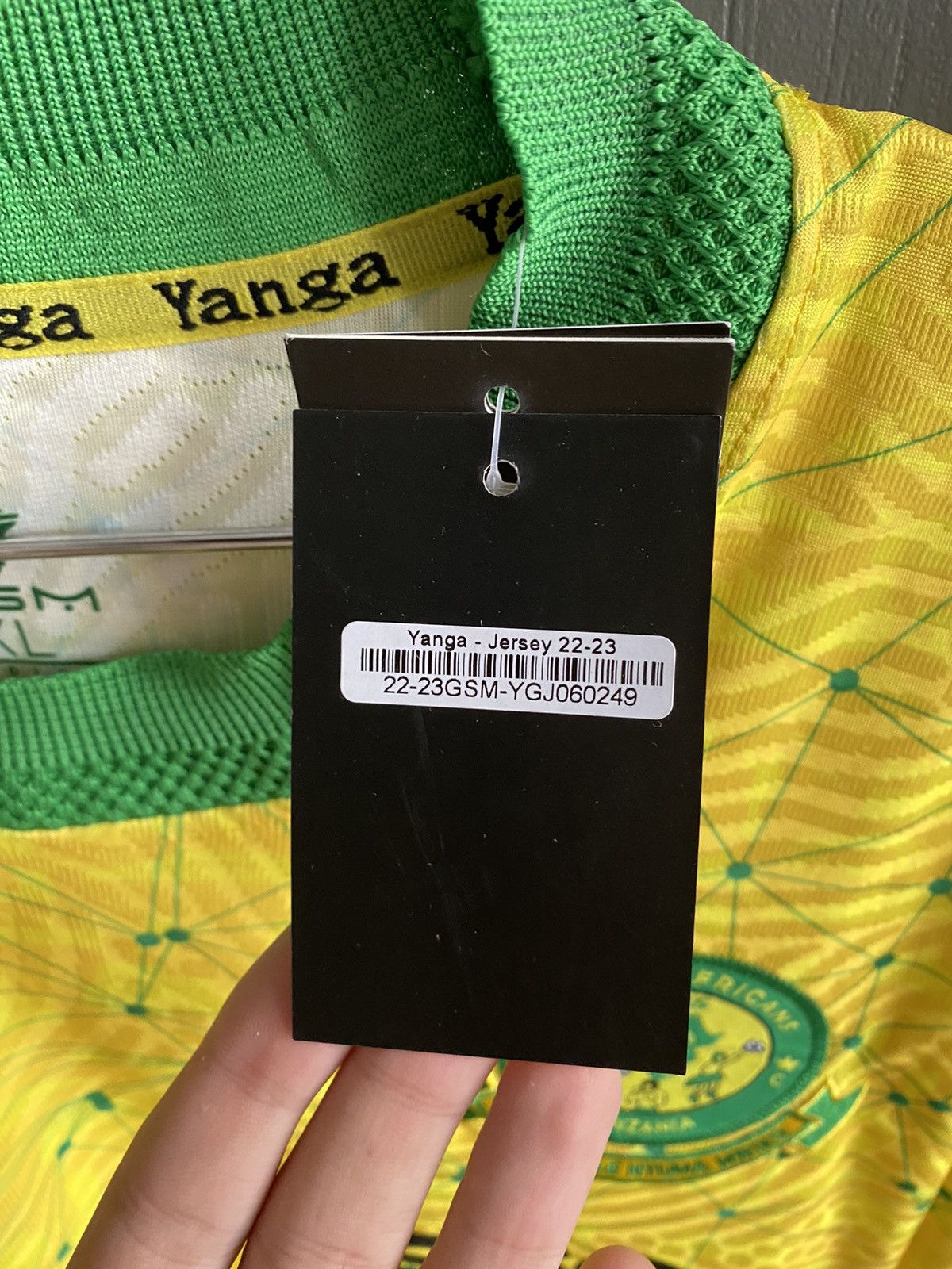 Other Young Africans Gms Soccer Jersey Size US XL / EU 56 / 4 - 14 Thumbnail