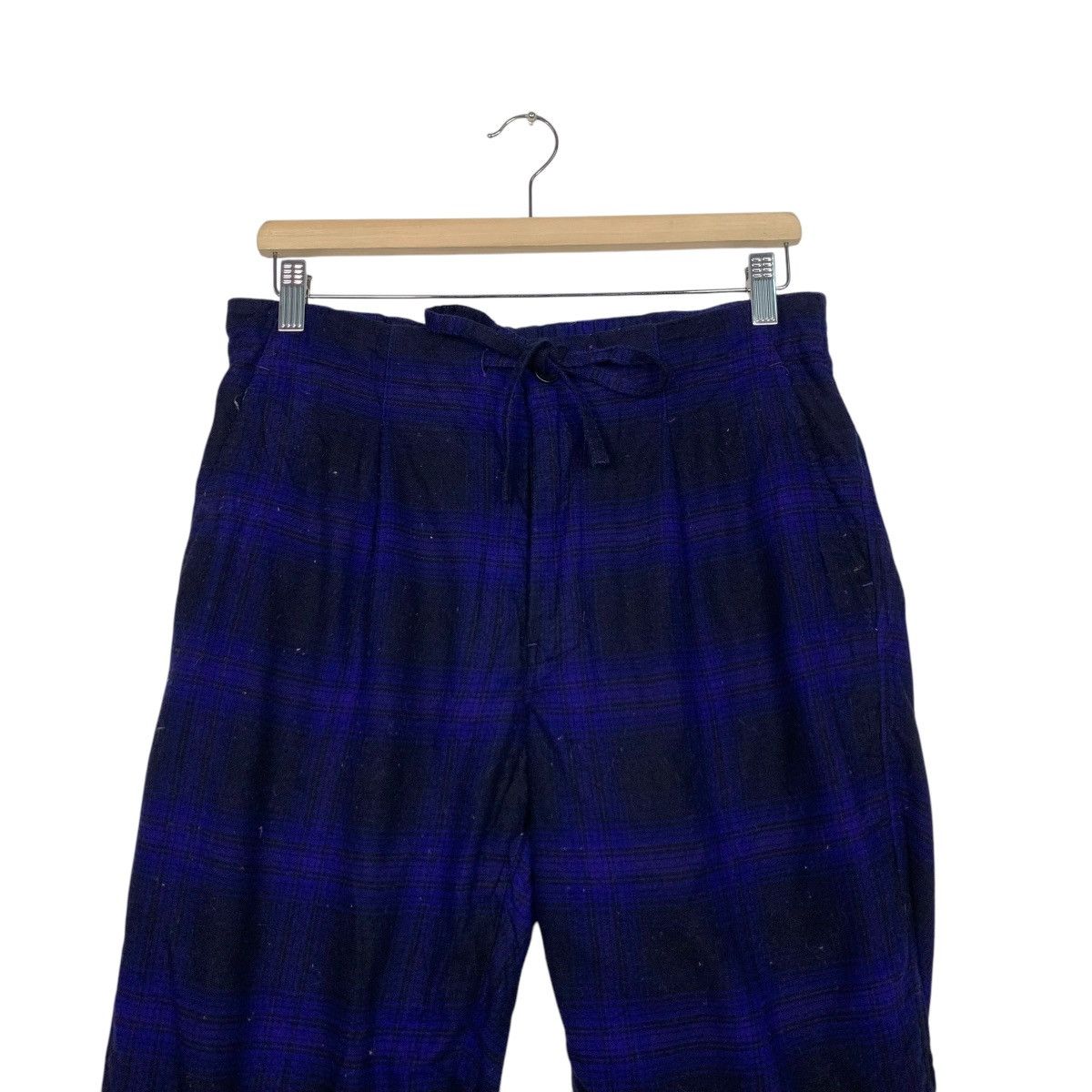 Beams Plus BEAMS Checked Tartan Wool Casual Pant / Trousers #2593-C117 Size US 30 / EU 46 - 2 Thumbnail
