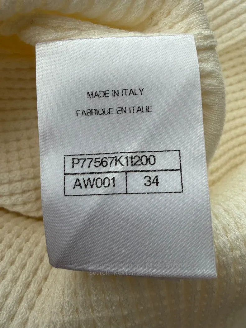 Chanel Chanel Beige knitted tag vest Size XXS / US 00 / IT 34 - 5 Thumbnail