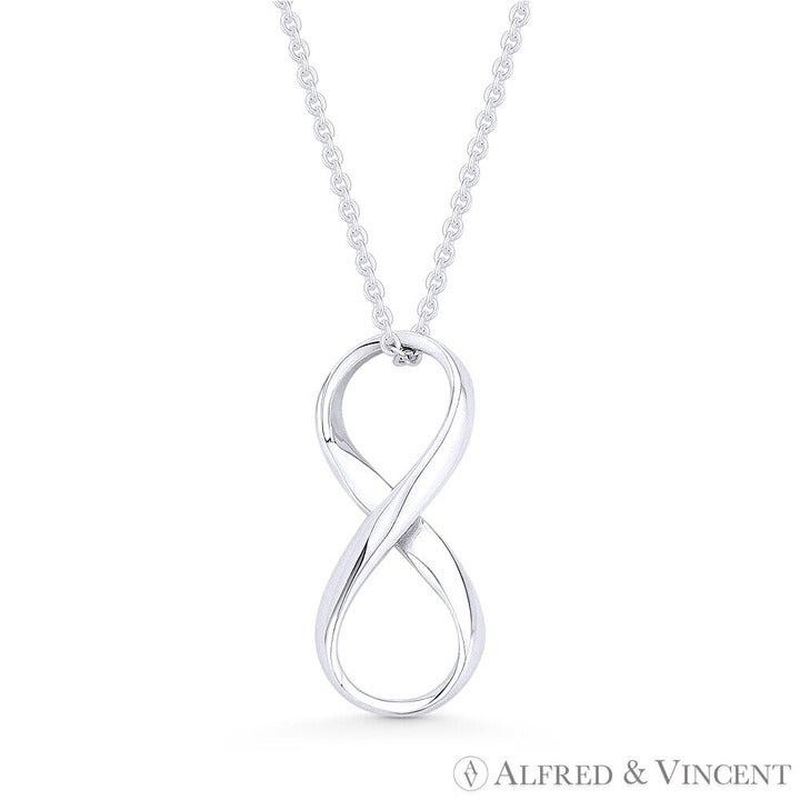 Other Infinity Symbol / Figure 8 Charm 27.5x8.5mm Pendant Size ONE SIZE - 1 Preview