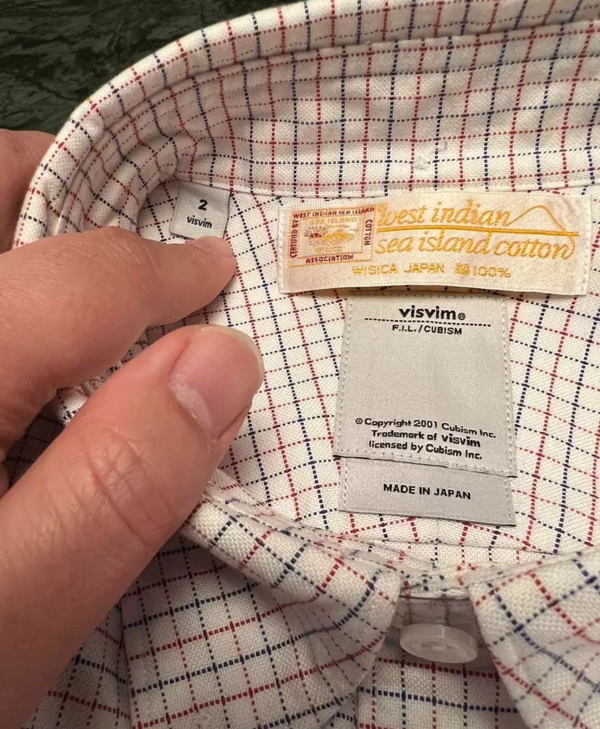 Visvim visvim15ss sea island cotton shirt Size US M / EU 48-50 / 2 - 8 Thumbnail