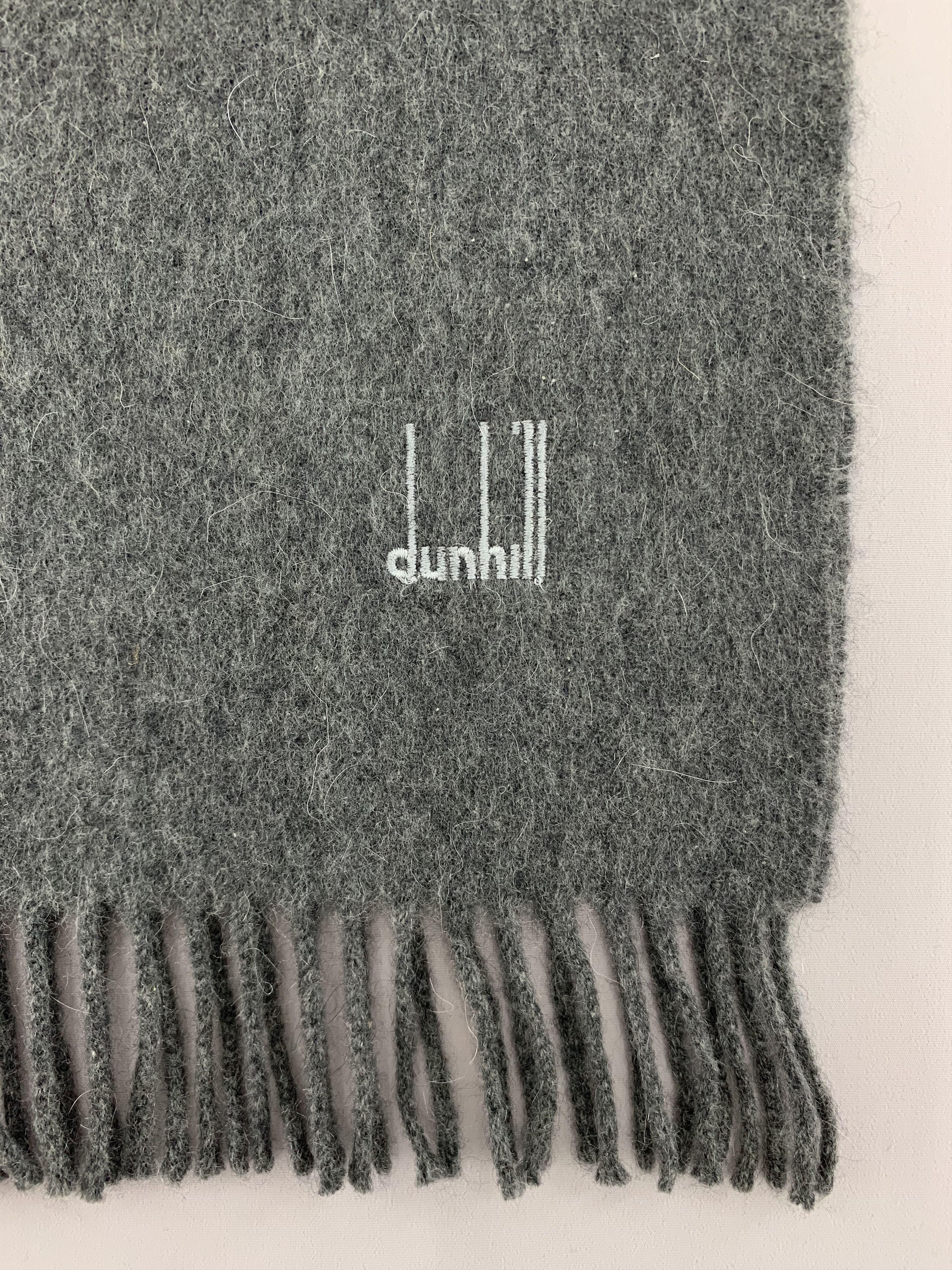 Alfred Dunhill Dunhill Scarf Cashmere Muffler Neck Wrap BL4422 Size ONE SIZE - 4 Thumbnail