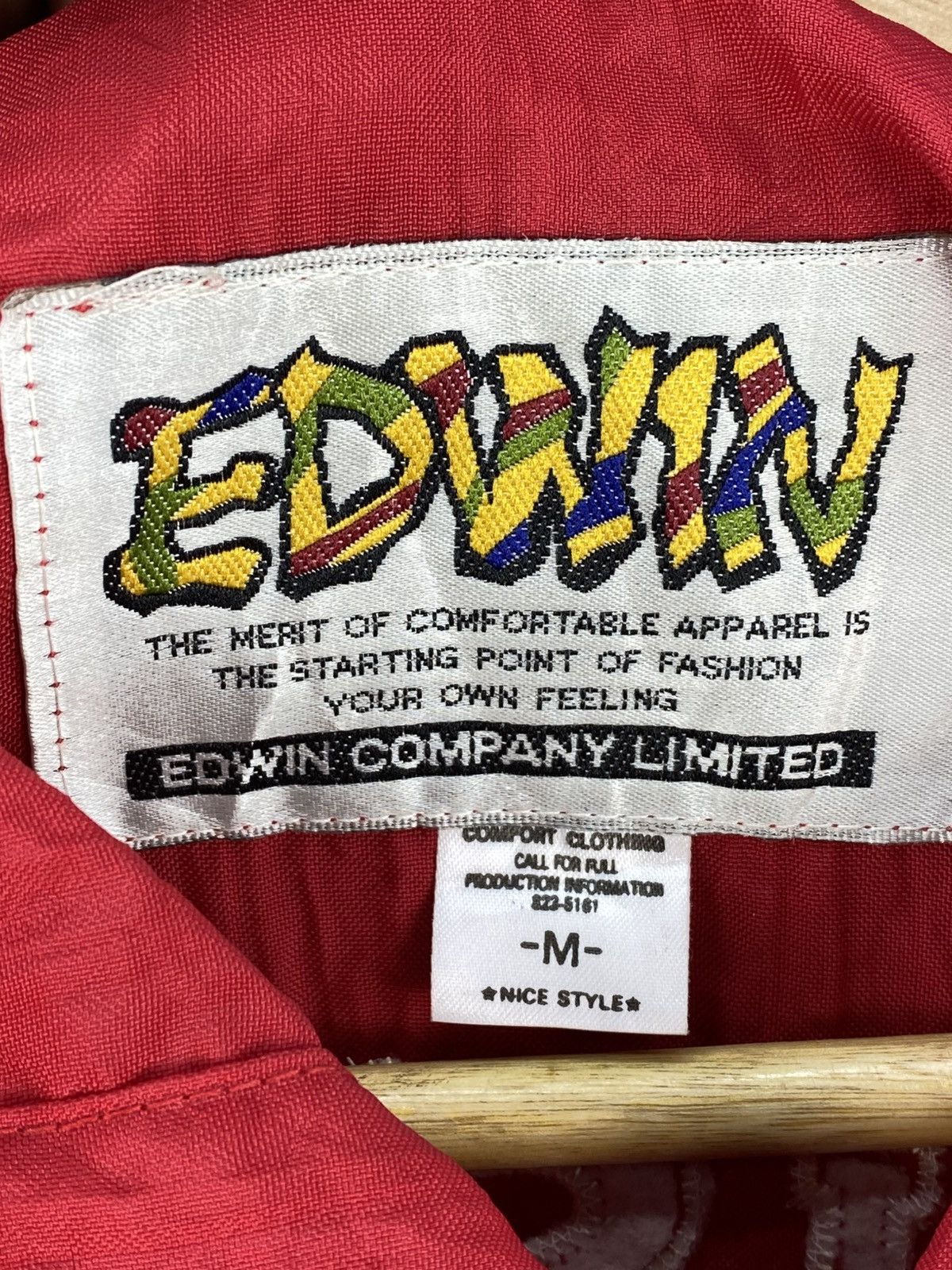 Edwin Edwin Sea Island Cafe Hoodie Nylon Jacket Size US L / EU 52-54 / 3 - 11 Thumbnail