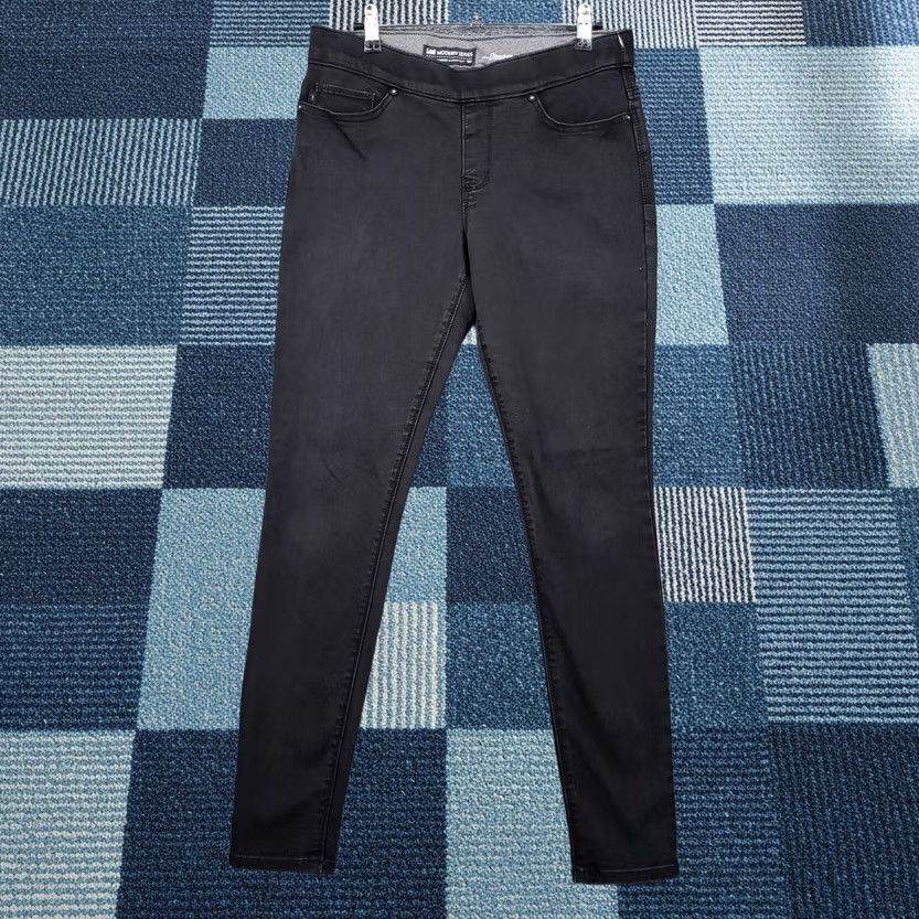 Lee Lee Jeans Womens Black Skinny Mid Rise The Dream Jean Modern Series Size 6 Size 28" / US 6 / IT 42 - 1 Thumbnail