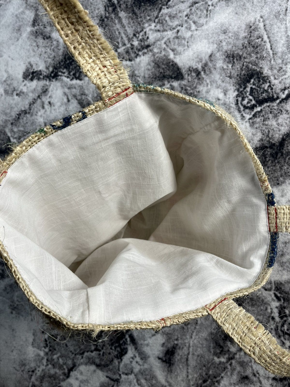 Other Recycled Coffee Sack Tote Bag Burlap Market Shopper Size ONE SIZE - 11 Thumbnail