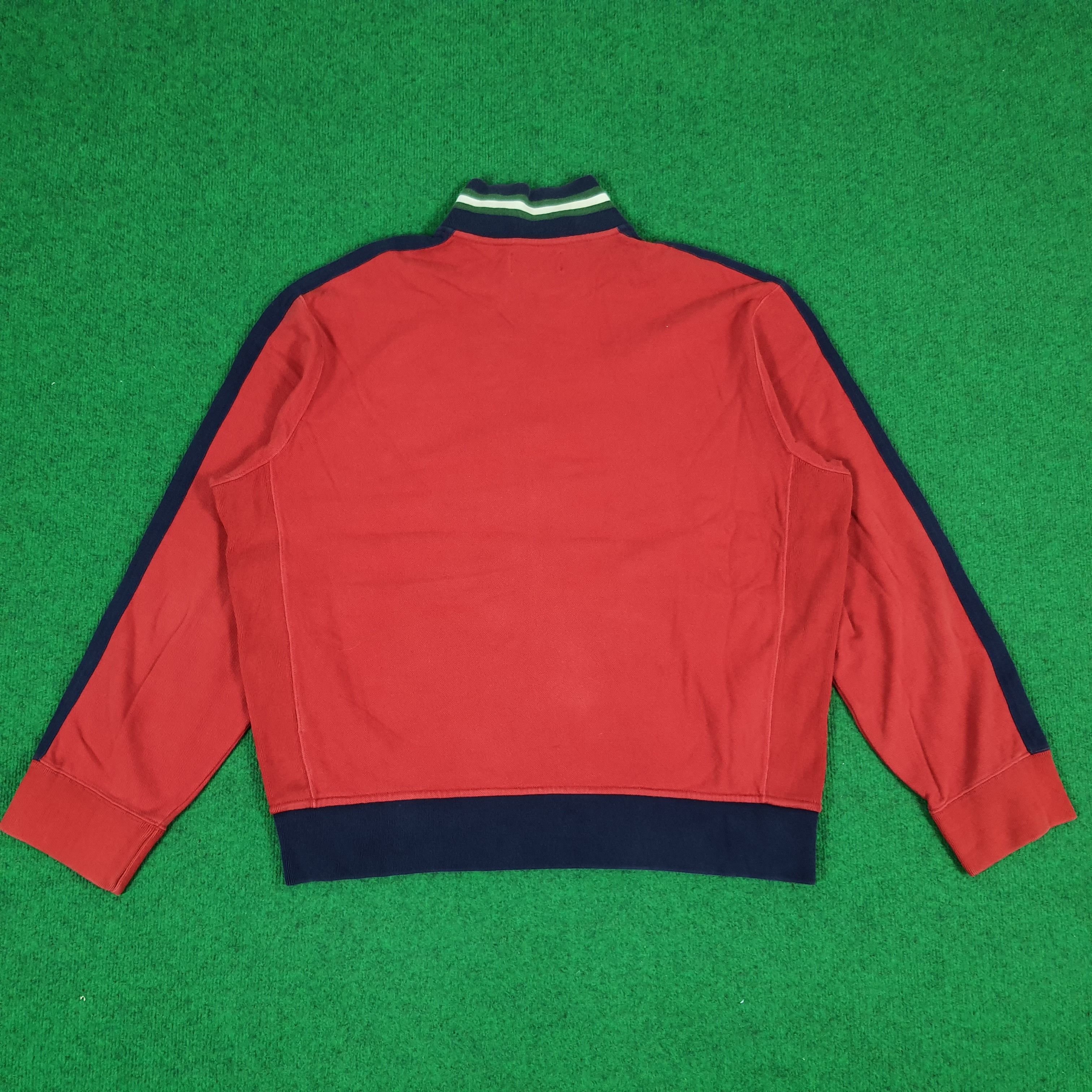 Polo Ralph Lauren Vintage POLO Ralph Lauren Embroidery Logo Zipper Sweatshirt Size US XL / EU 56 / 4 - 3 Thumbnail