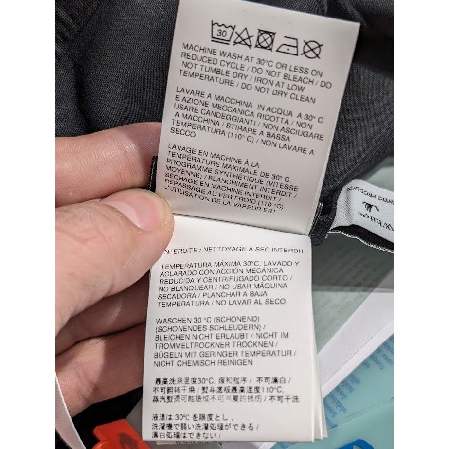 Off-White o1rshd1 Diag Pkt Carpenter Pant in Black/White Size US 30 / EU 46 - 19 Thumbnail